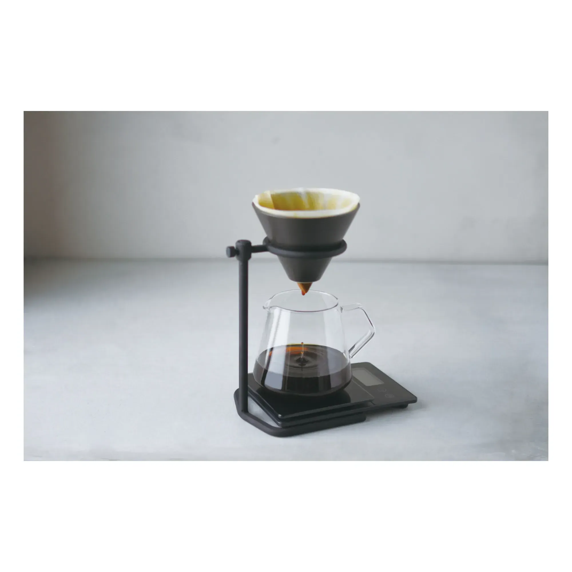 Slow Coffee Cup Set 4 Cups - Black, Porcelain alternate view