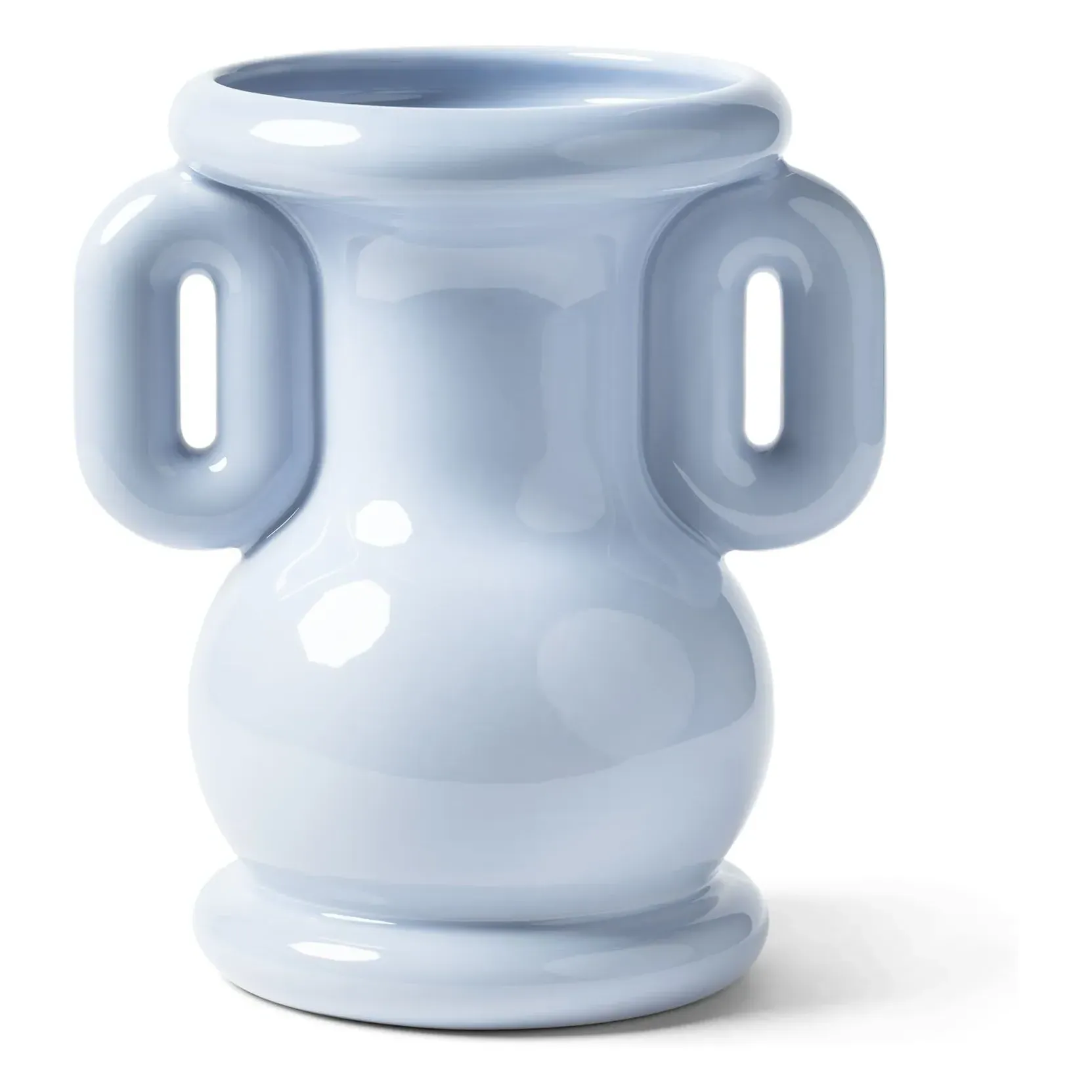 Amfora Vase with Handles - Blue, Stoneware product