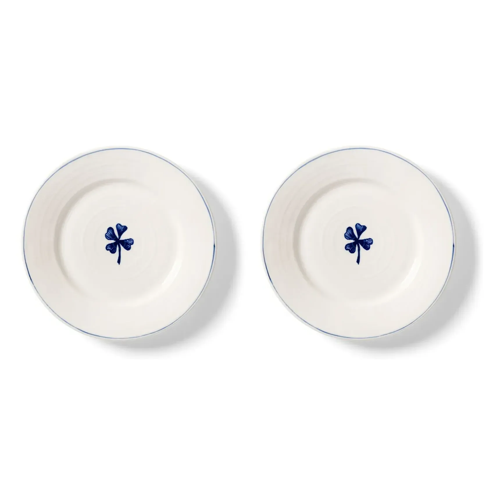 Anouk Stoneware Plates Set of 2 - Blue, Porcelain product