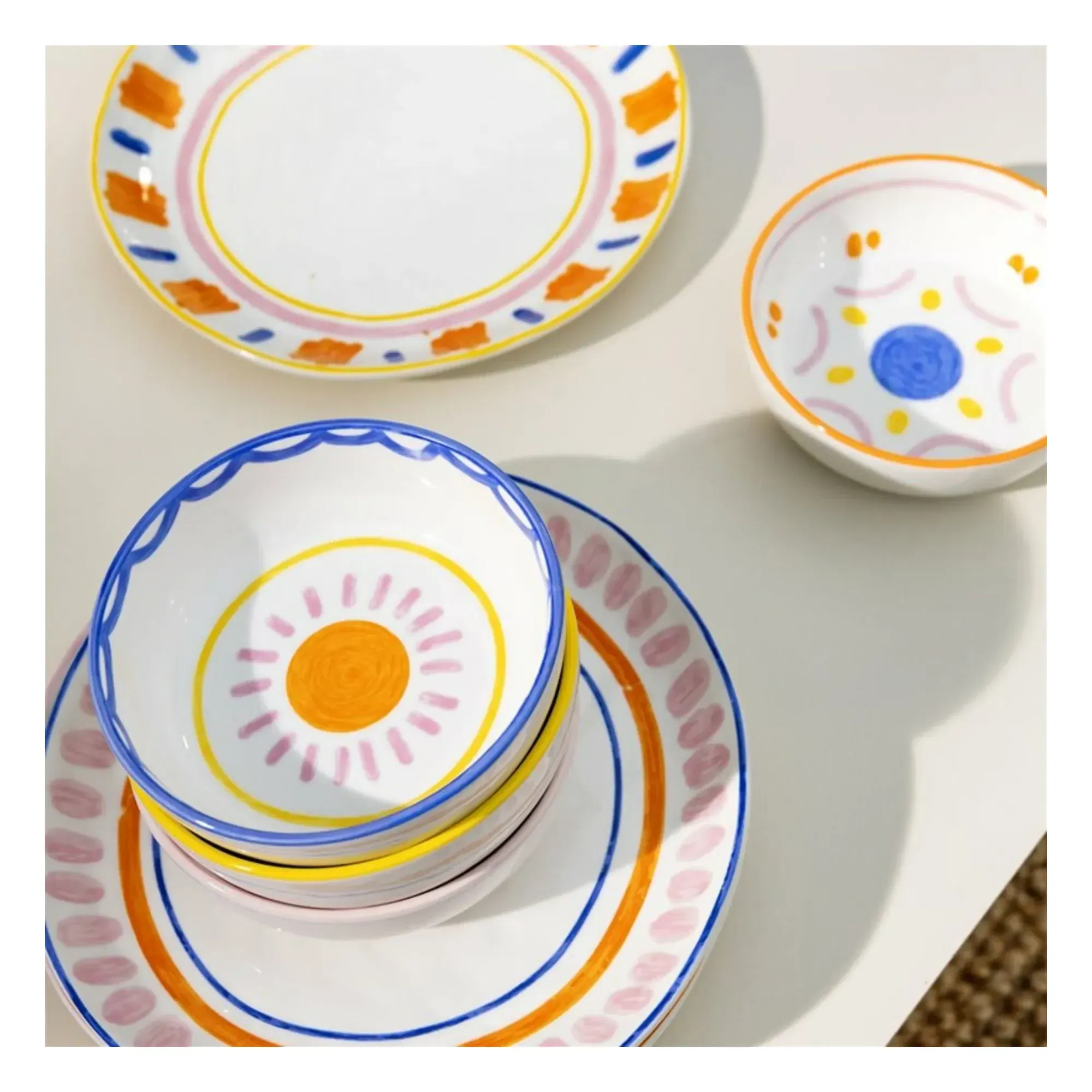 Boavista Set of 4 Bowls - Multicoloured, Porcelain alternate view