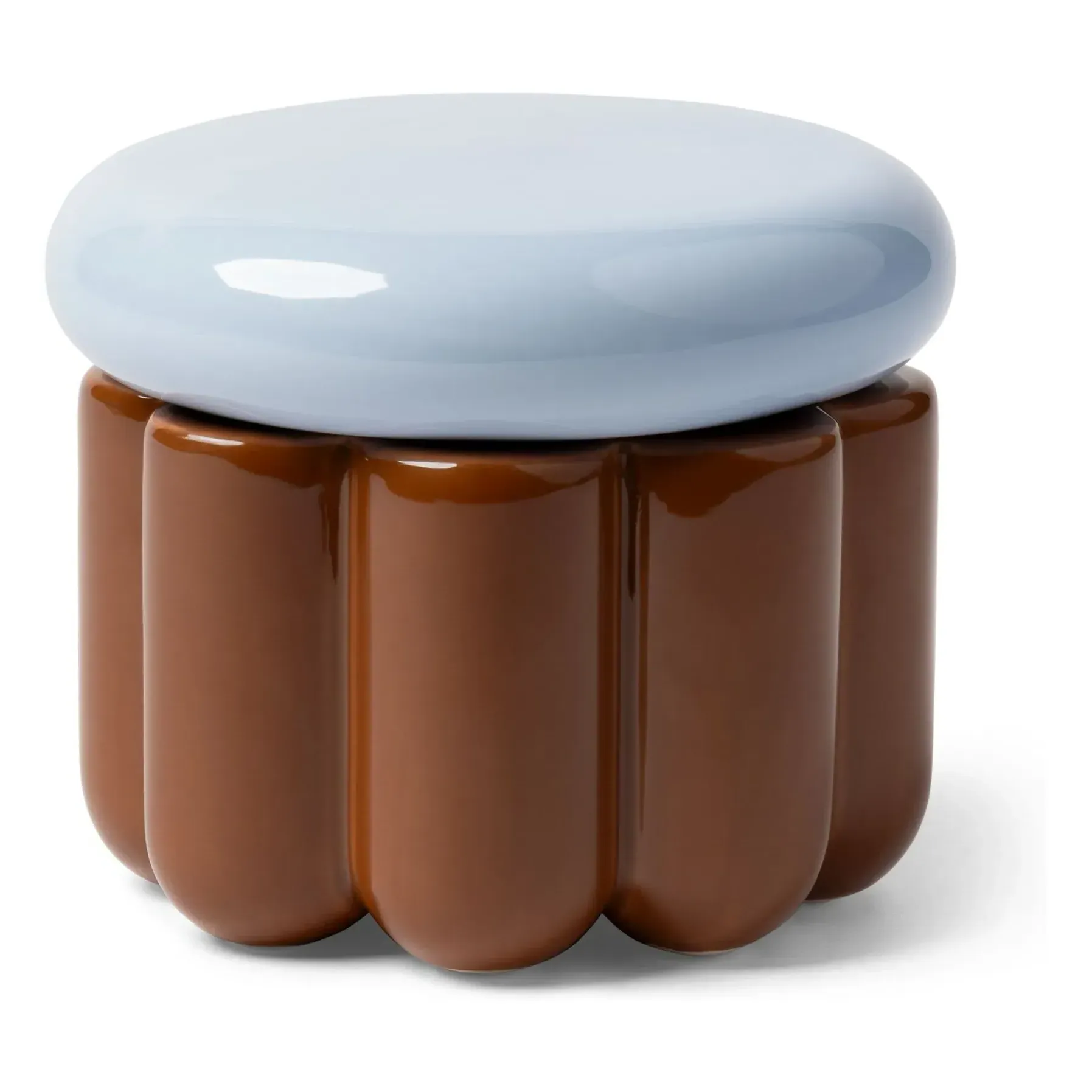 Charlo Round Storage Box - Brown, Dolomite product