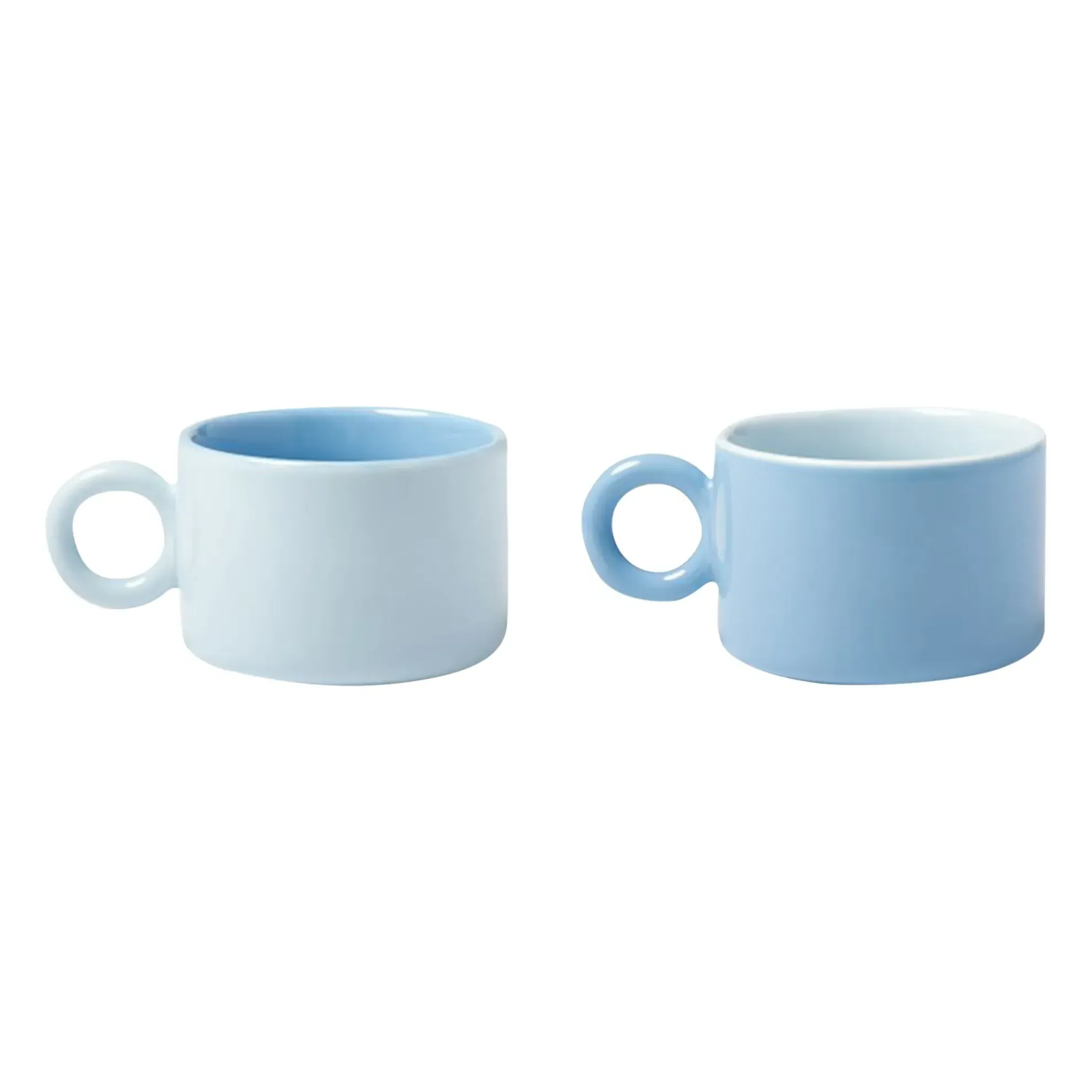 Chiquito Set of 2 Mugs - Blue, Stoneware product