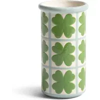 Clover Stoneware Vase - Green alternate view