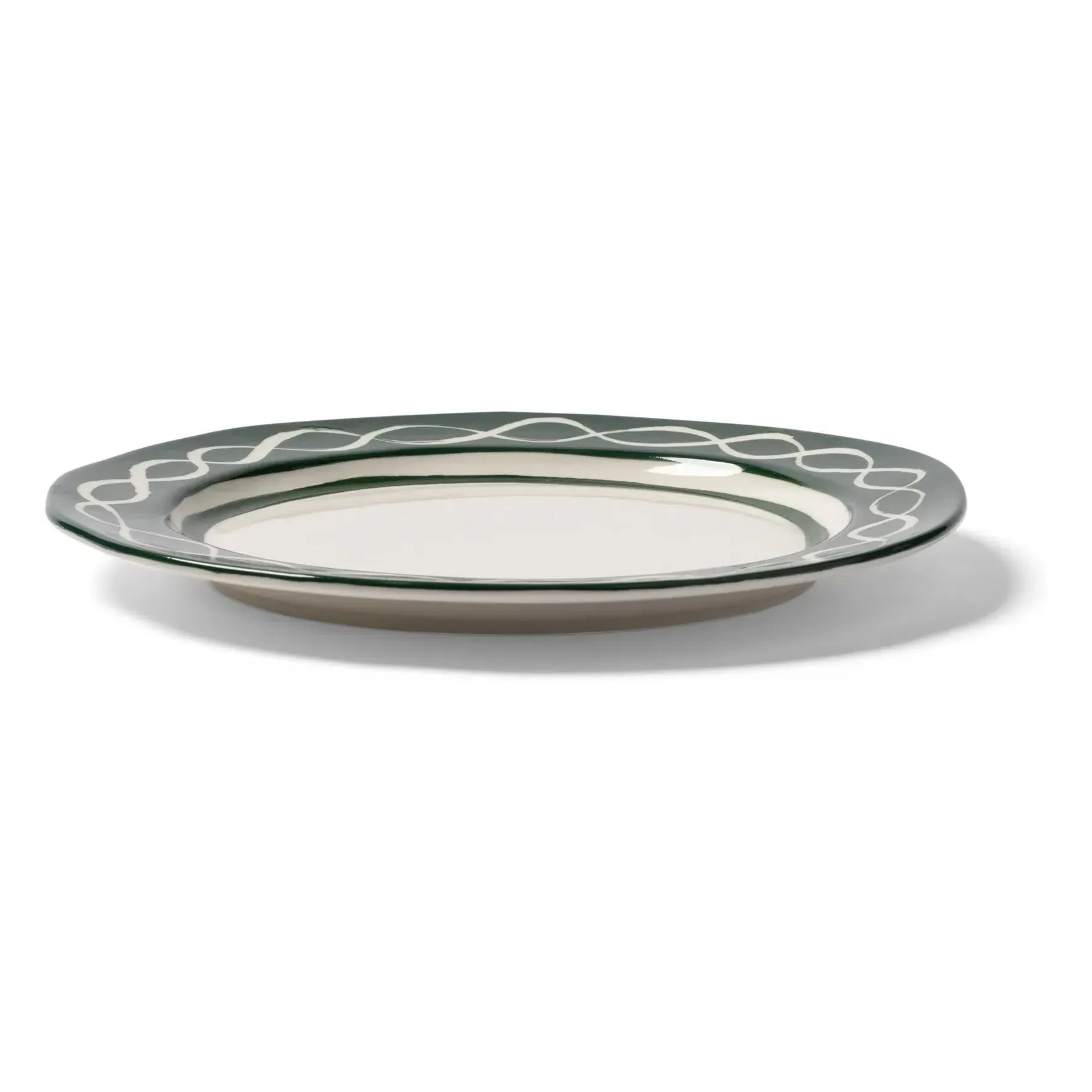 Festivo Porcelain Plates Set of 2 - Green alternate view