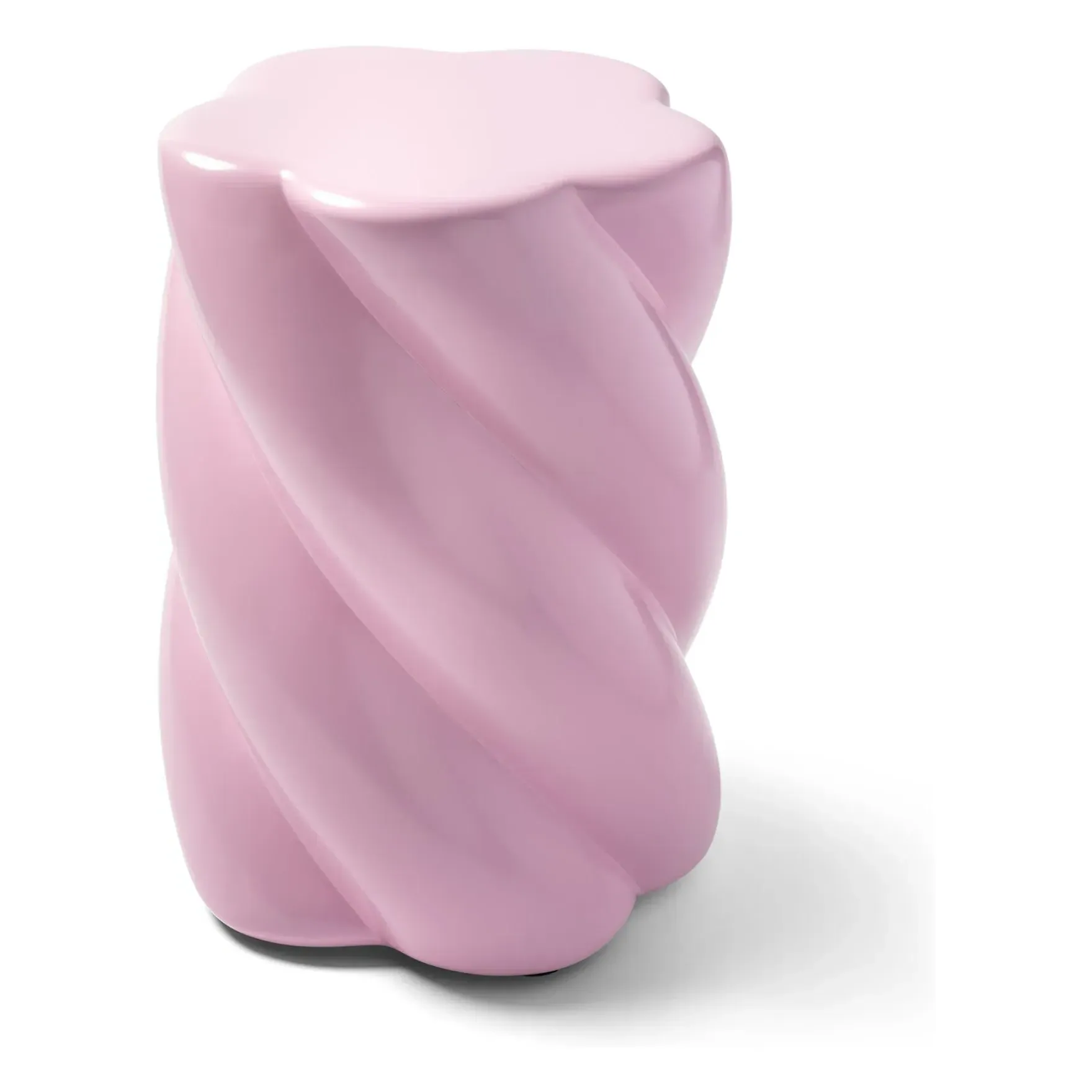 Marshmallow Stool - Pink, Polyresin product