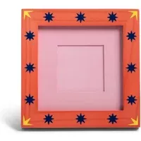 Patch Etoiles Photo Frame - Orange, Pine Wood alternate view