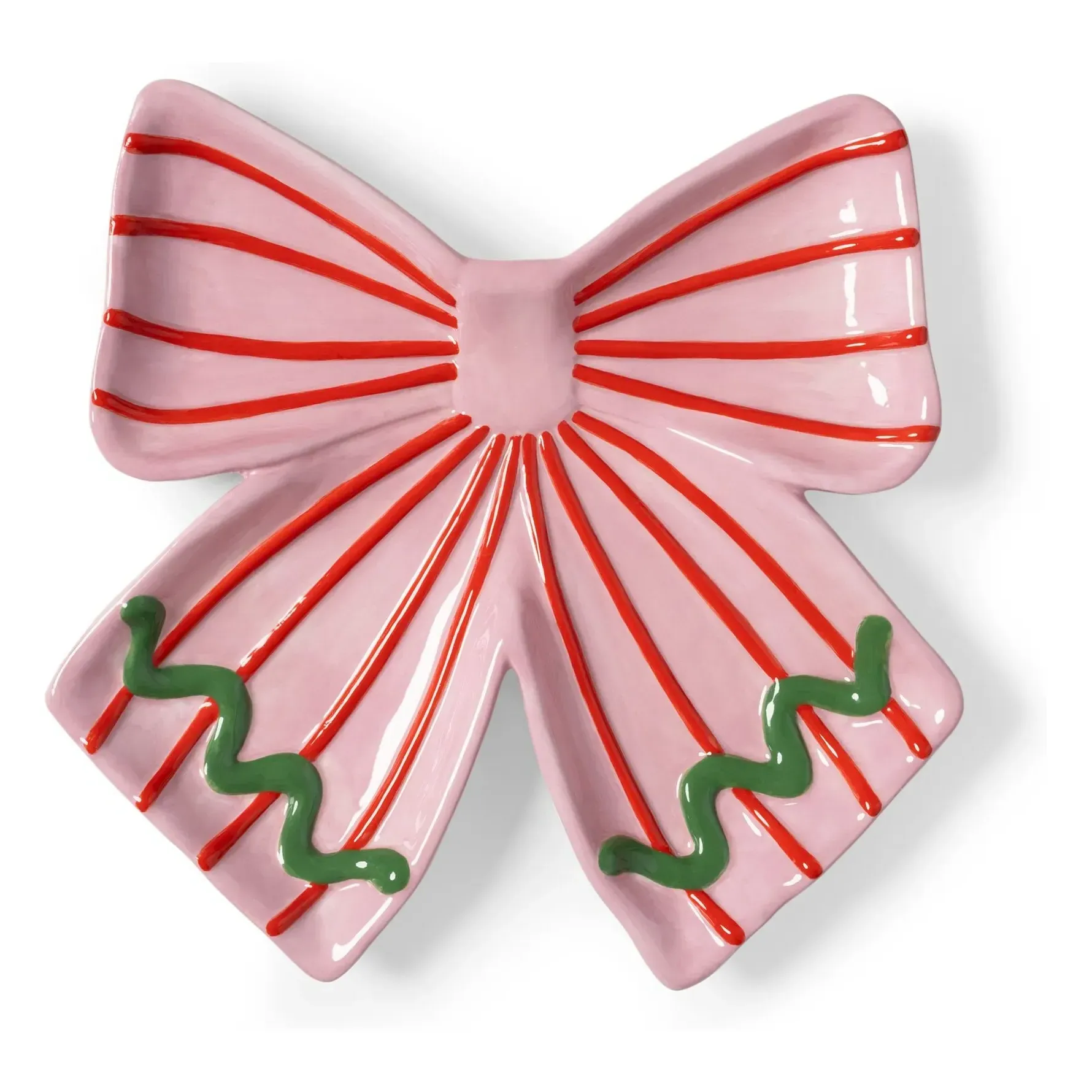 Ribbon Square Tray - Pink, Dolomite product
