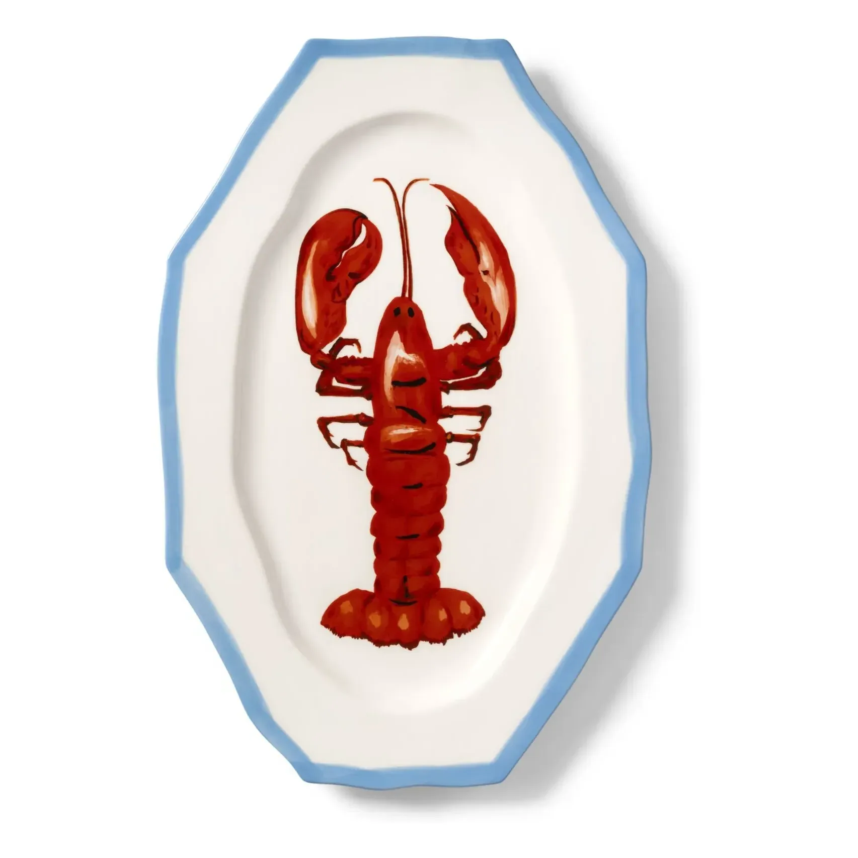 Siren Lobster Porcelain Dish - Red product