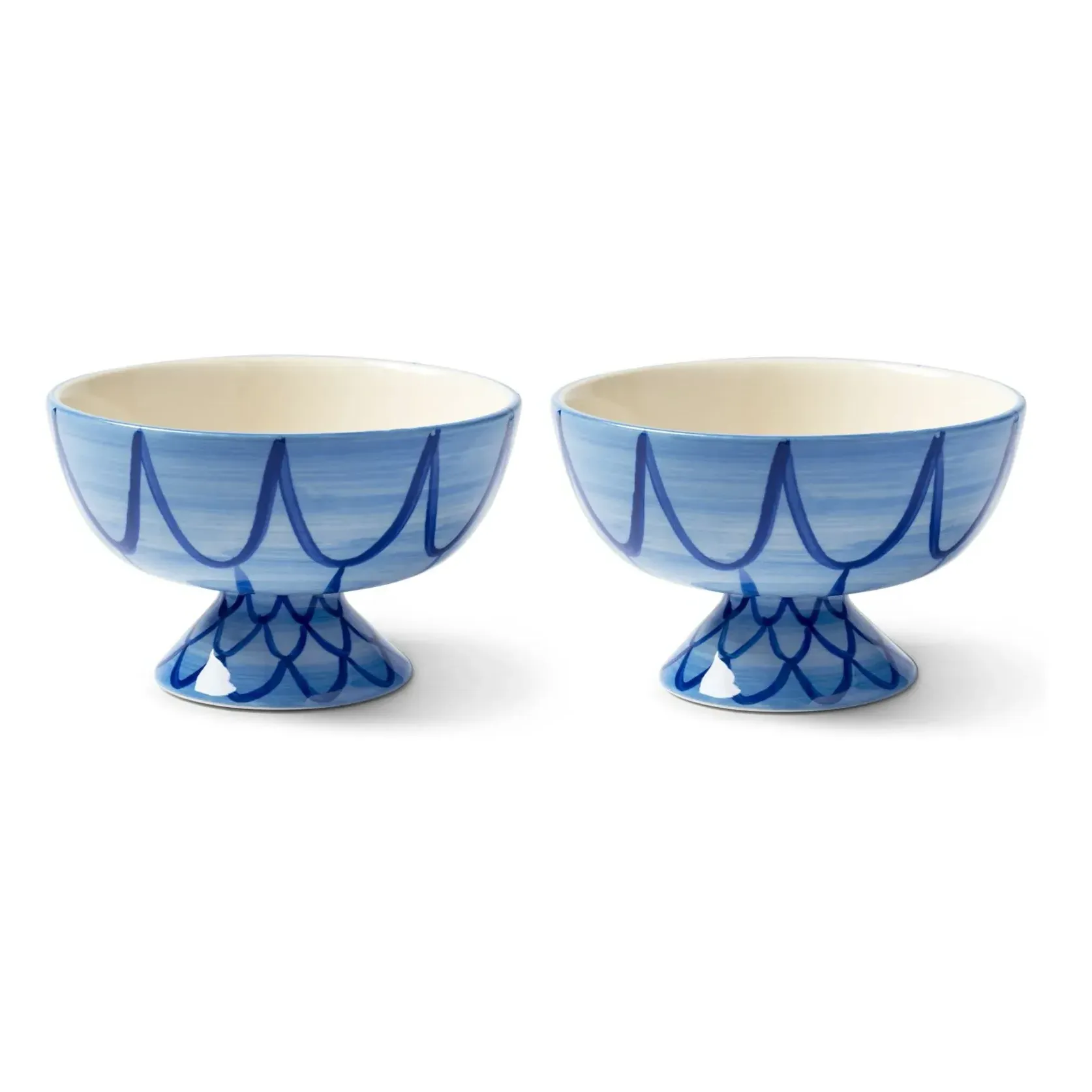 Sirène Set of 2 Bowls - Blue, Stoneware product