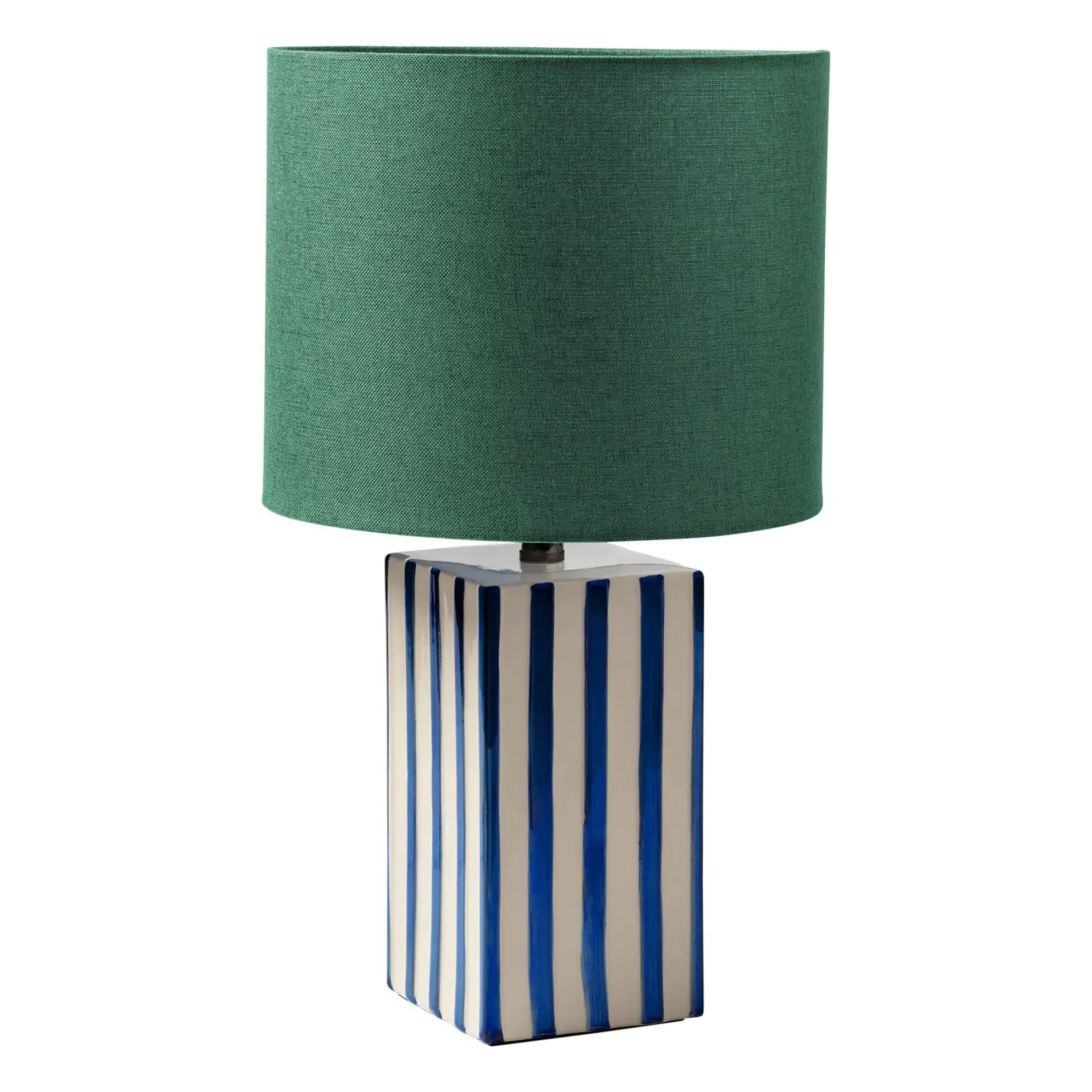 Streak Table Lamp - Blue, Stoneware product