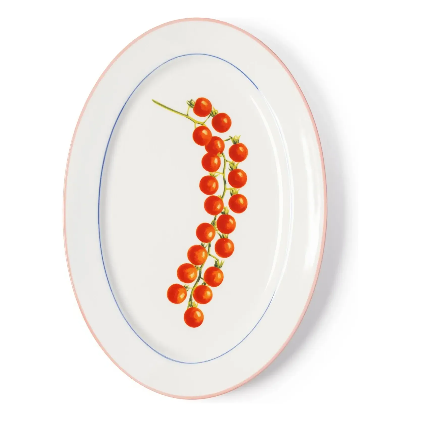 Tomato Serving Dish - Red, Porcelain product