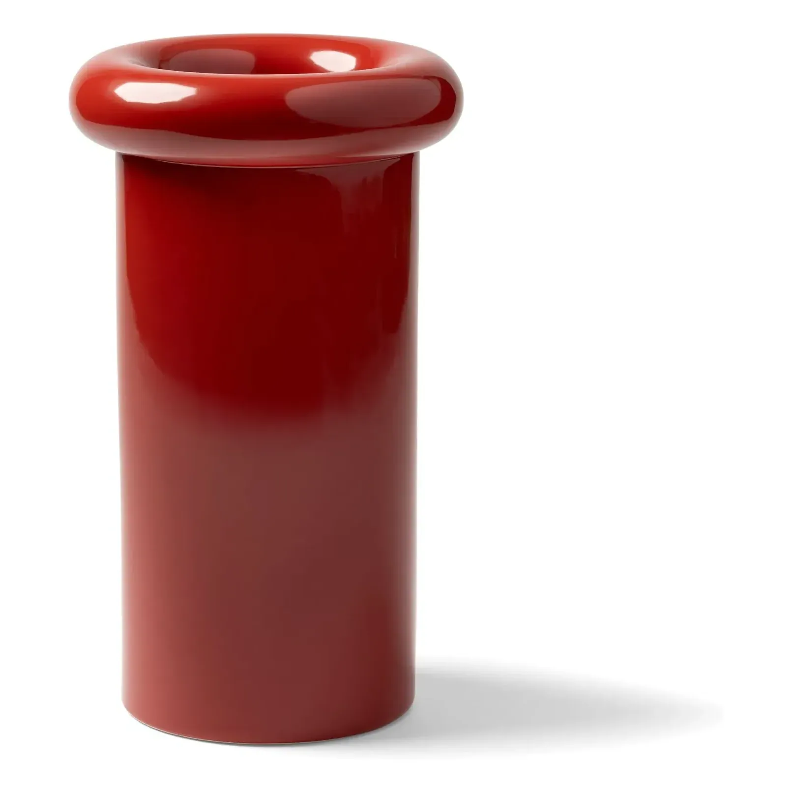 Turban Stoneware Vase - Red product