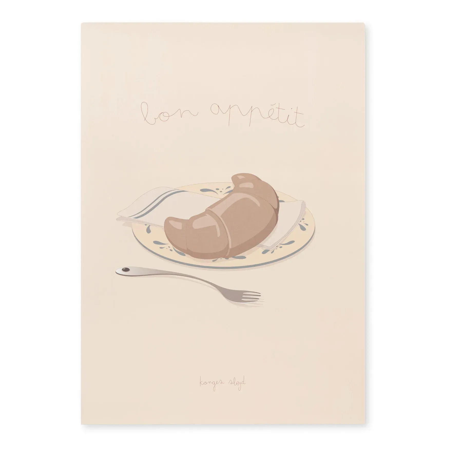 Bon Appetit Poster - Multicoloured, Paper product
