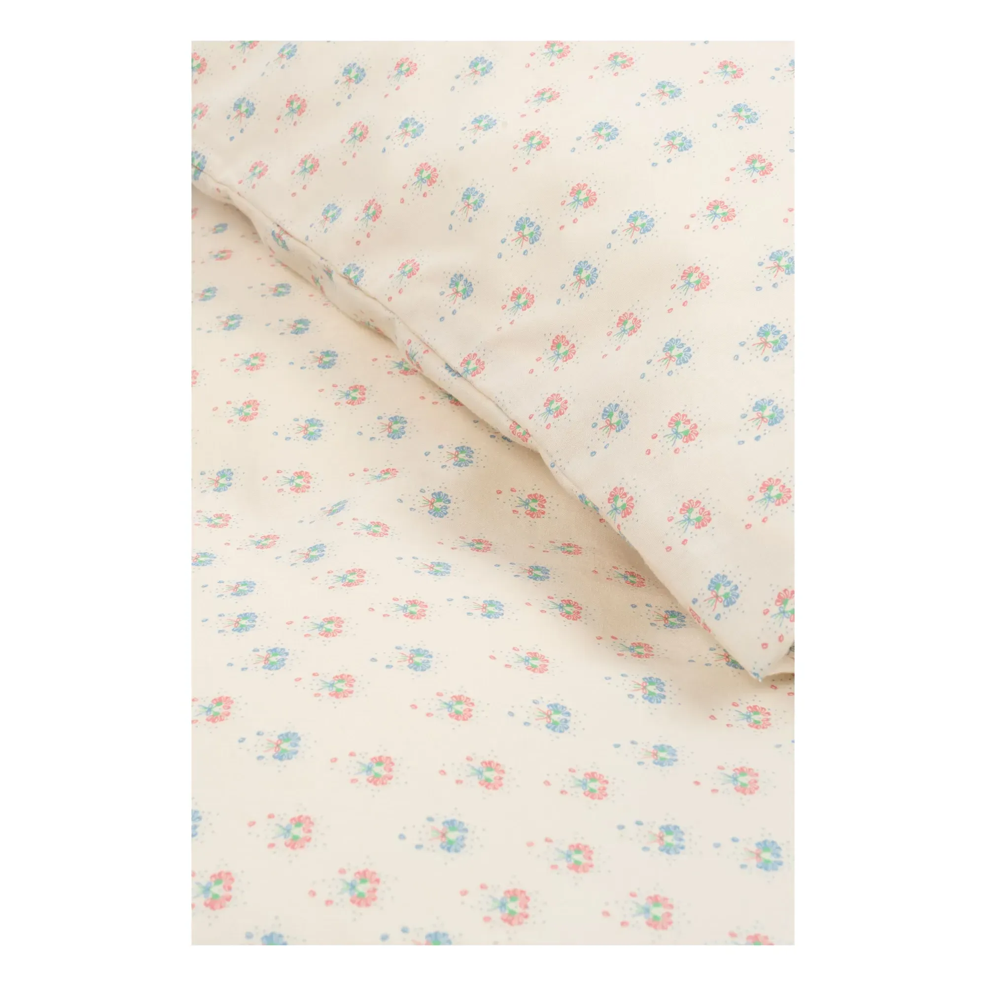 Pipa Petite Duvet Cover & Pillowcase Set - Beige, Organic Cotton alternate view