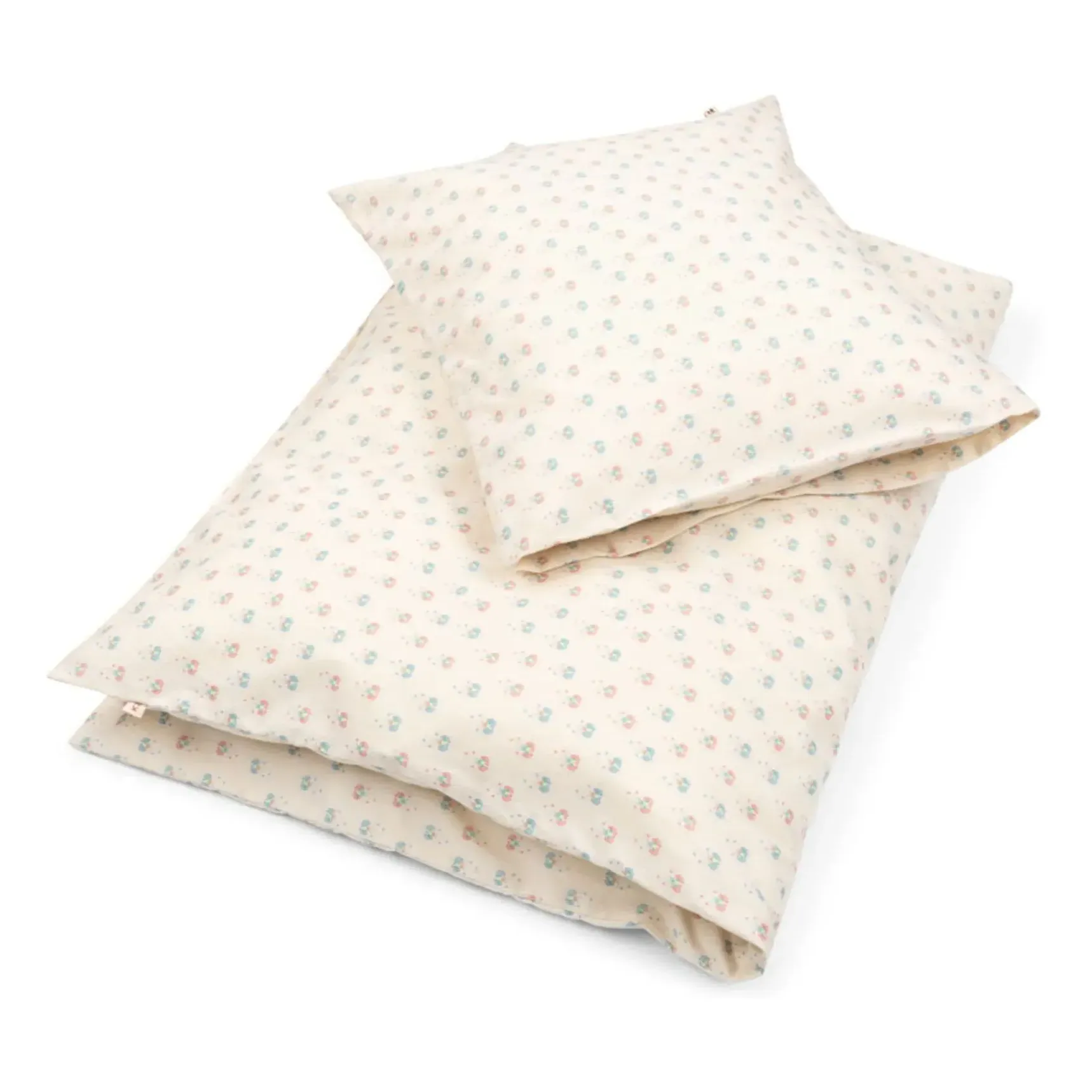 Pipa Petite Duvet Cover & Pillowcase Set - Beige, Organic Cotton product