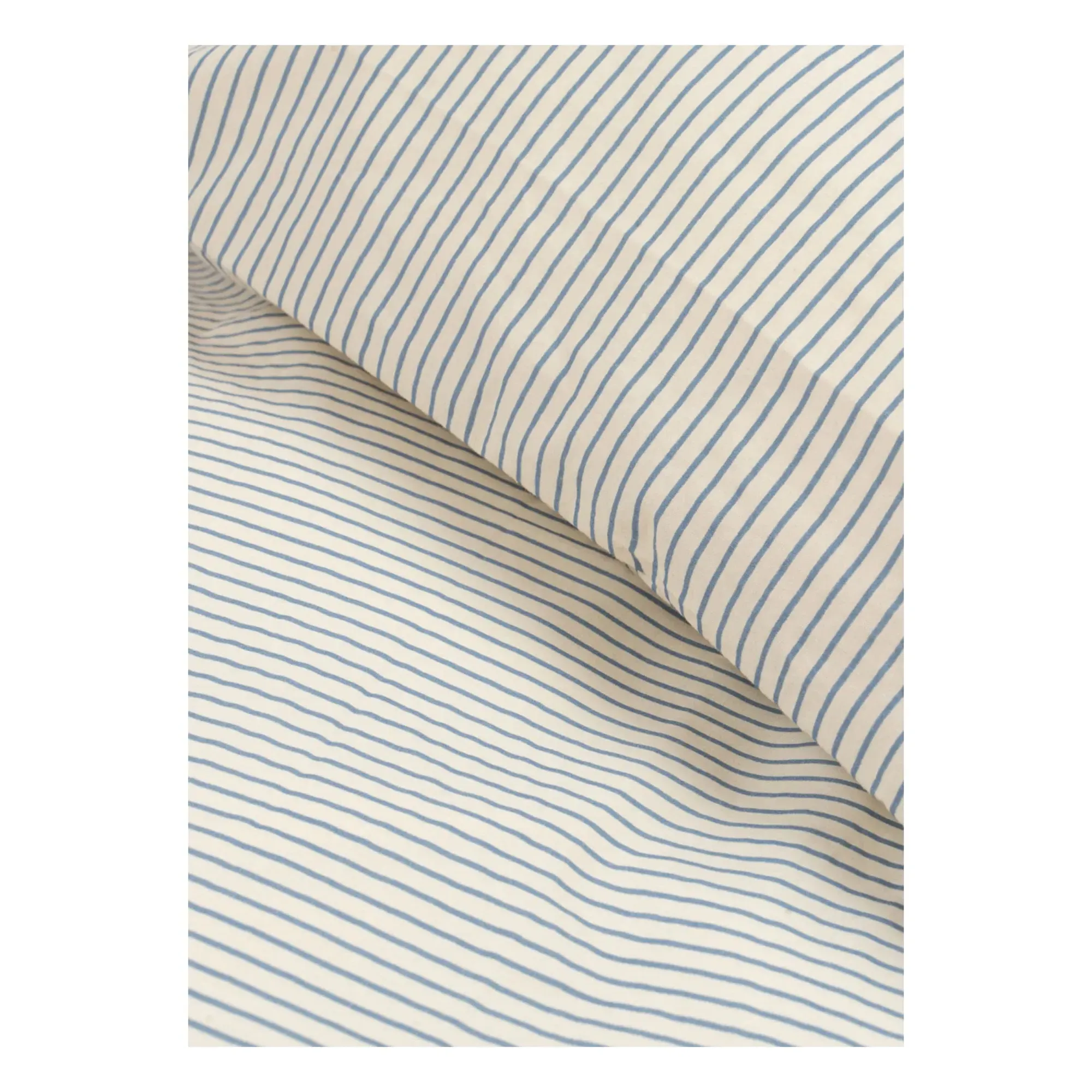Strandshavet Stripes Bed Linen Set - Blue, Organic Cotton alternate view