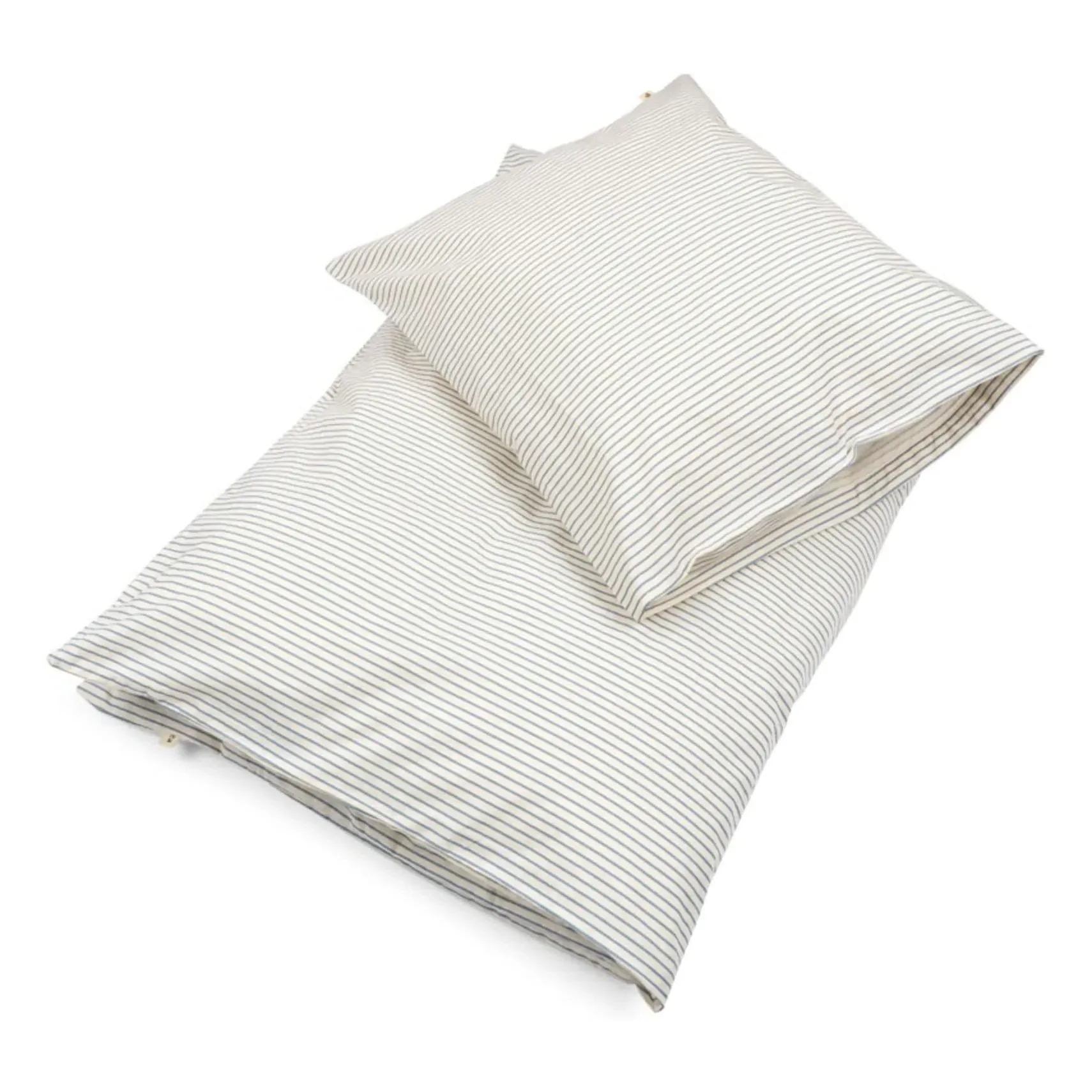 Strandshavet Stripes Bed Linen Set - Blue, Organic Cotton product