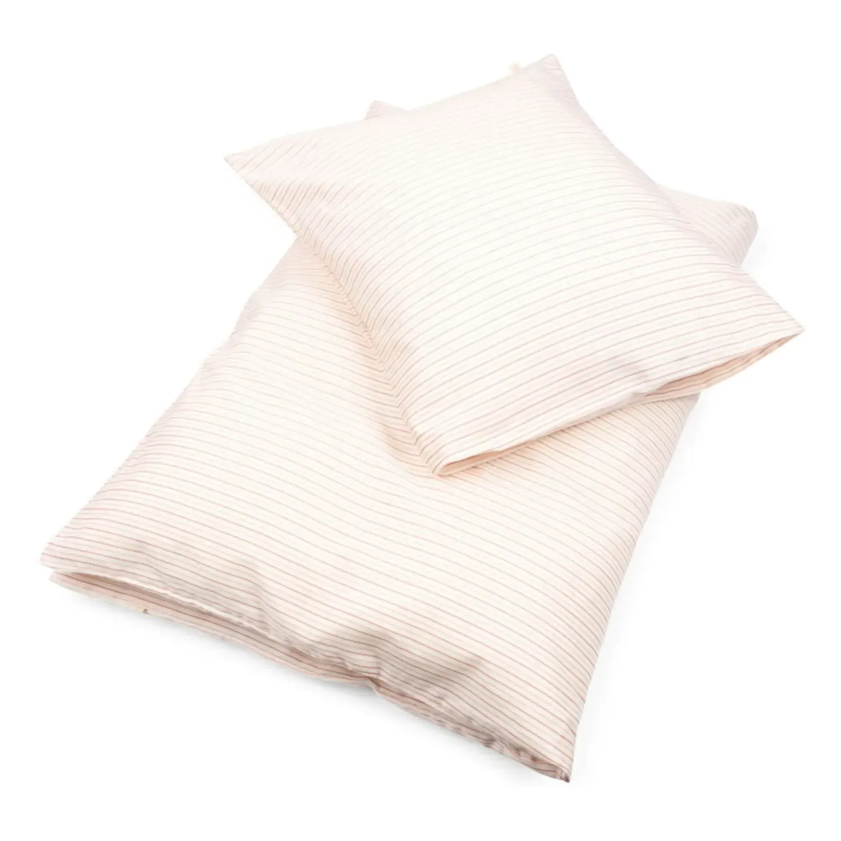 Stripie Junior Bed Linen Set - Pink, Organic Cotton product