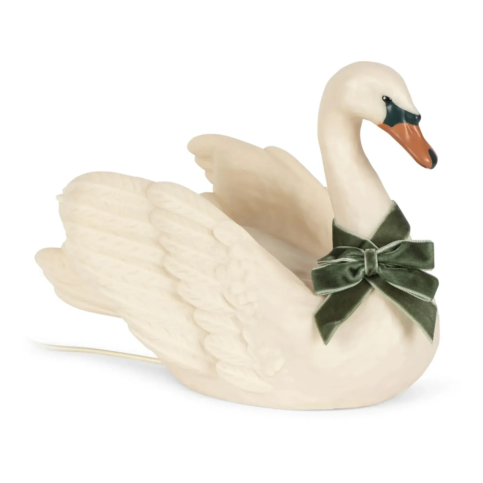 Swan Night Light - White, PVC product