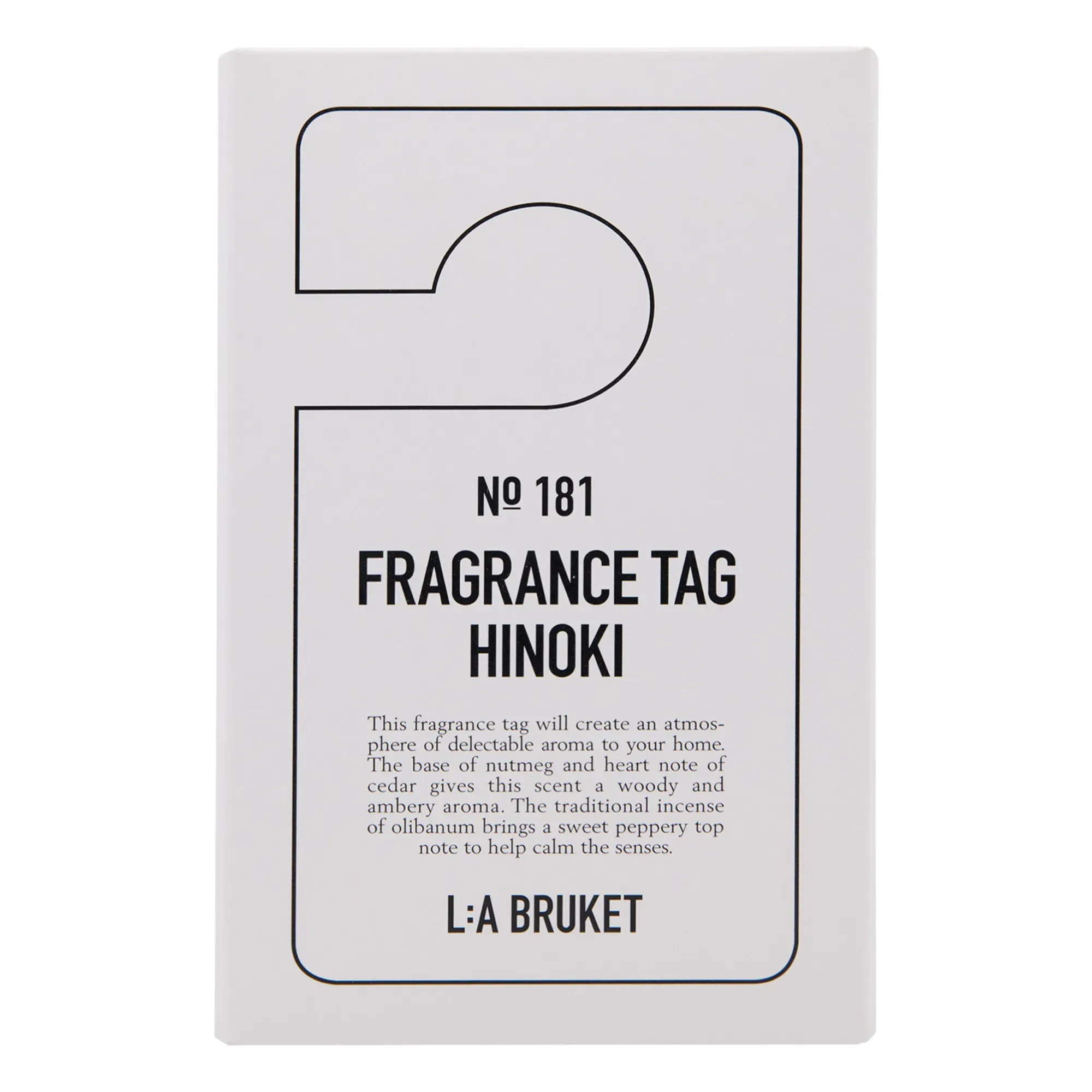181 Fragrance Tag - Hinoki alternate view