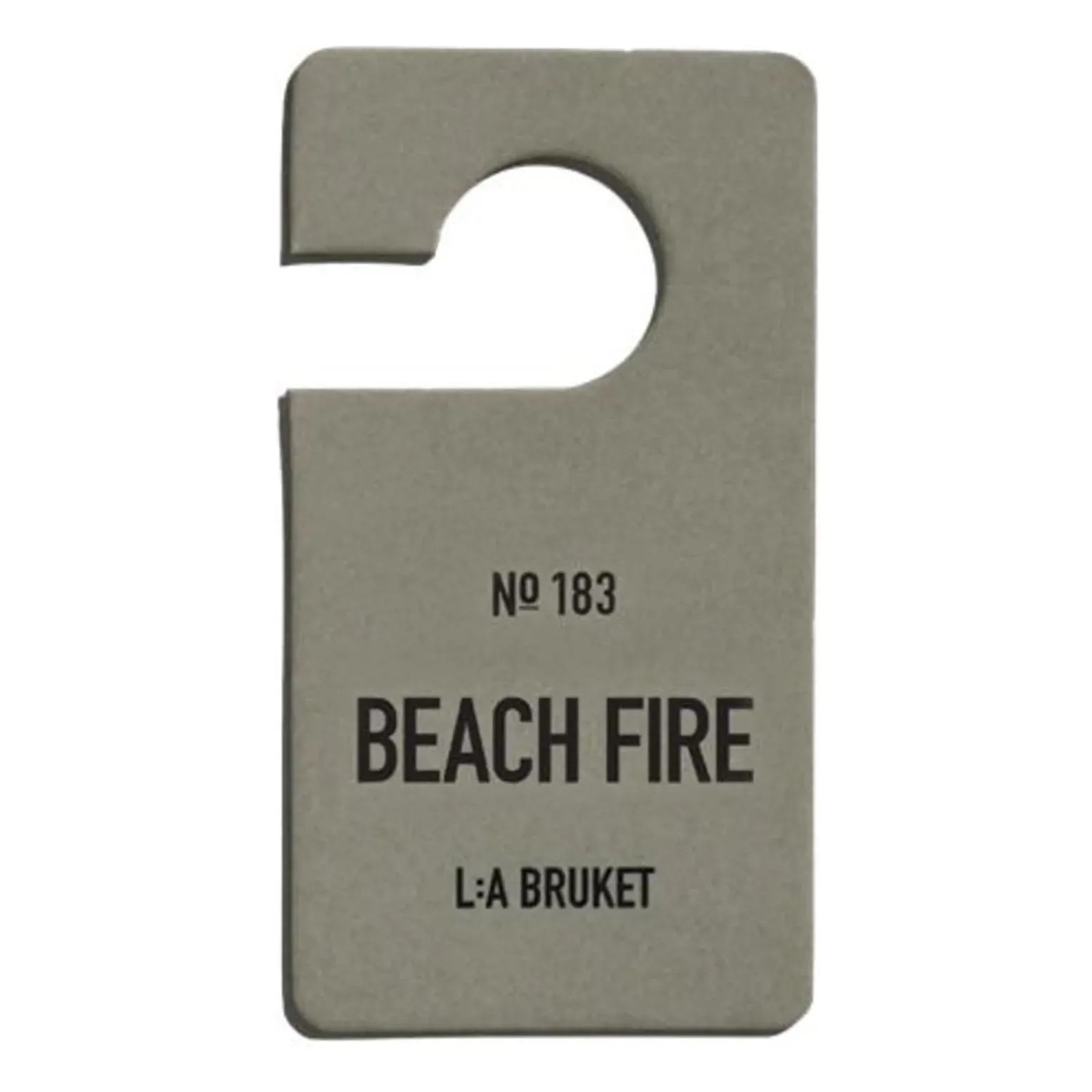 L:a Bruket Beach Fire Scented Label product