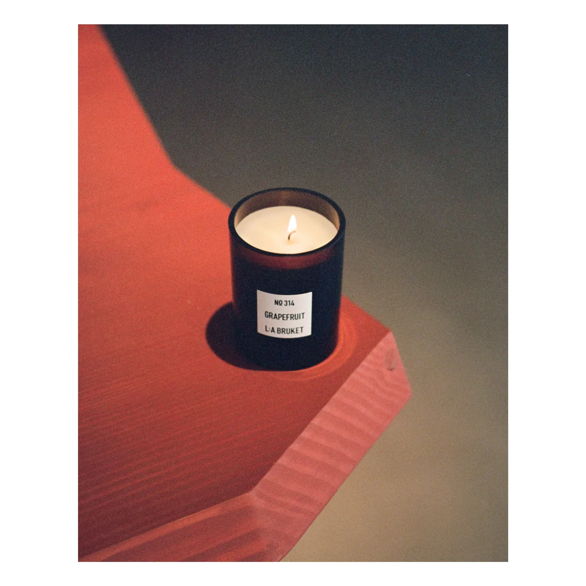 L:A Bruket Grapefruit Scented Candle - 260g, Vegetable Wax alternate view