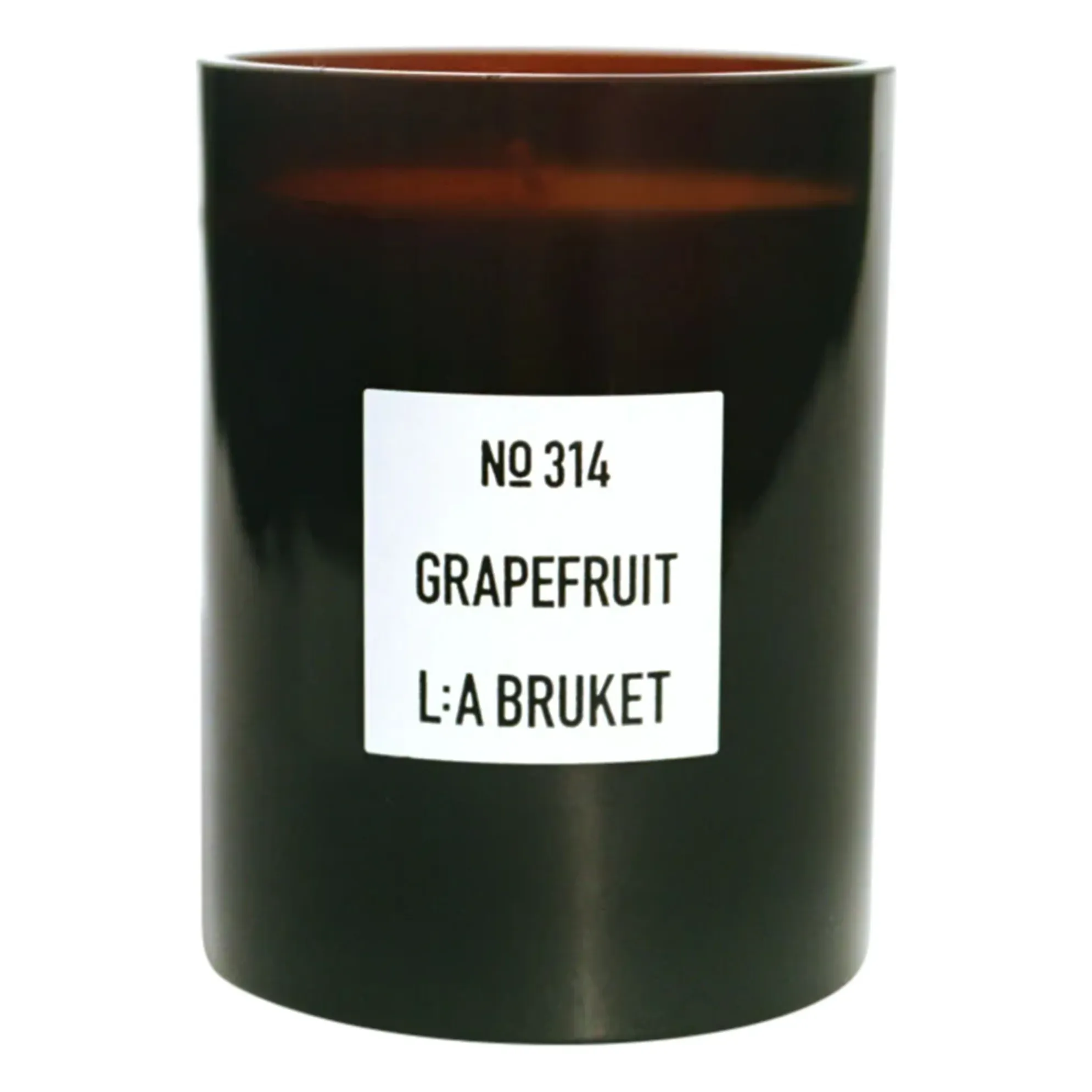L:A Bruket Grapefruit Scented Candle - 260g, Vegetable Wax product