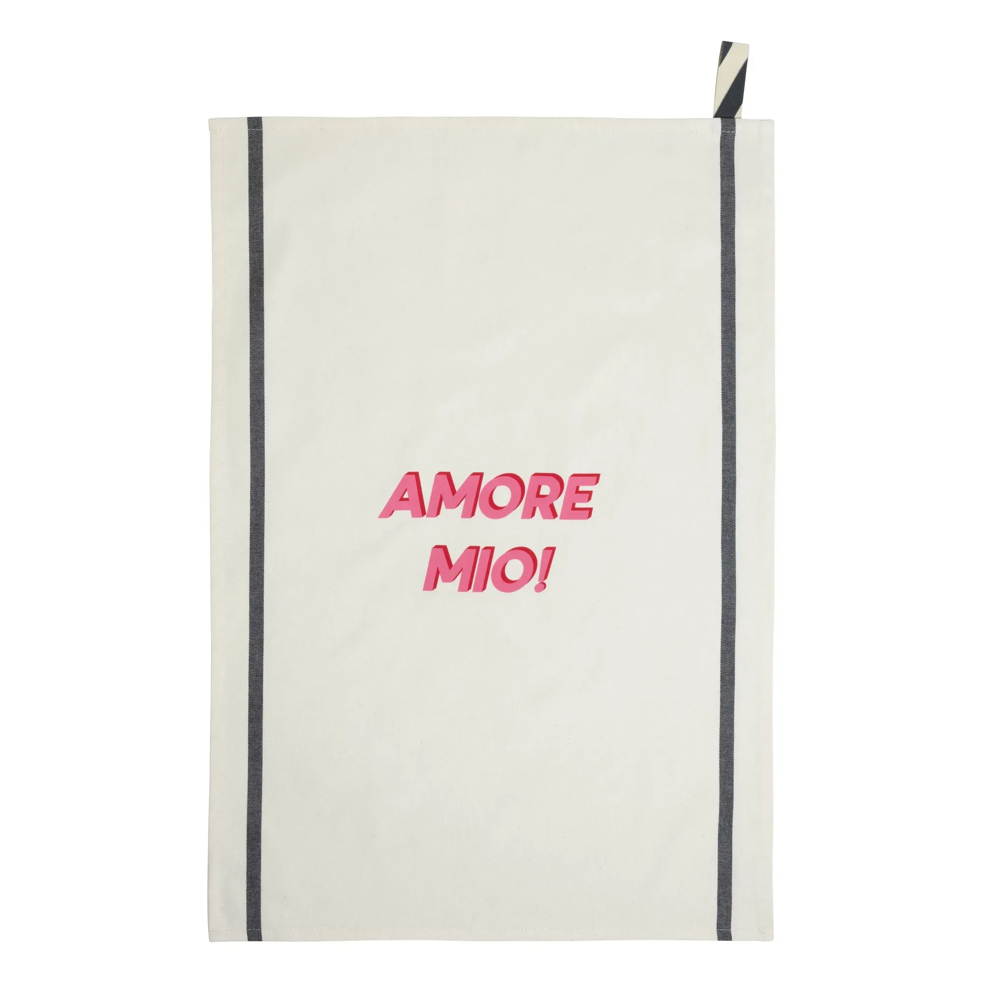 Amore Tea Towel - Red, Organic Cotton product
