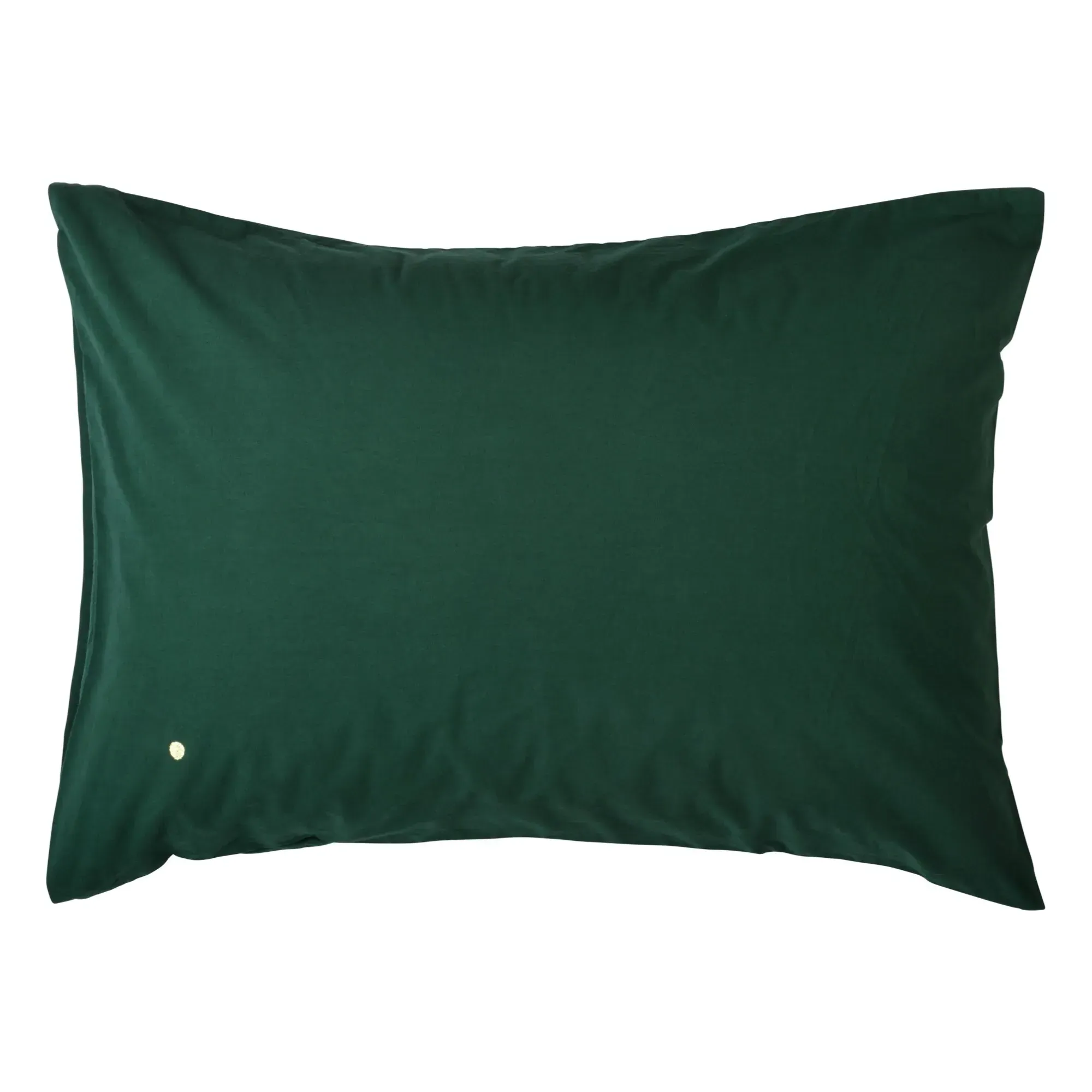 Celeste Pillow Case - Dark Green, Organic Cotton product