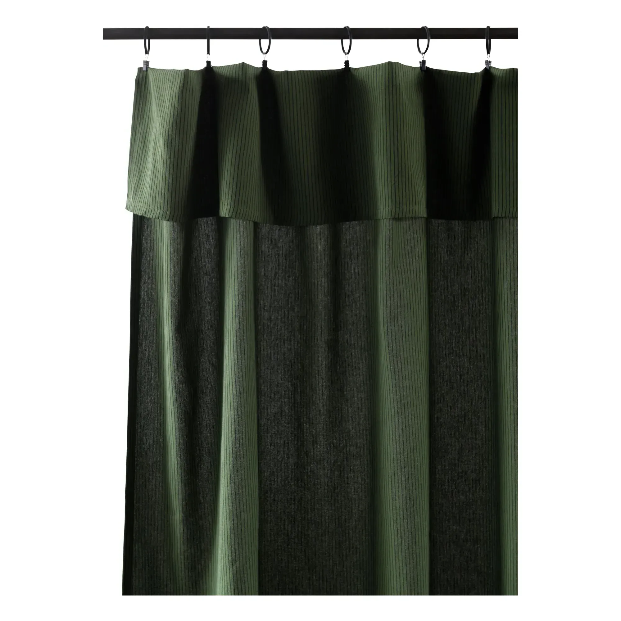 Léonie Curtain - Moss Green, Organic Cotton product
