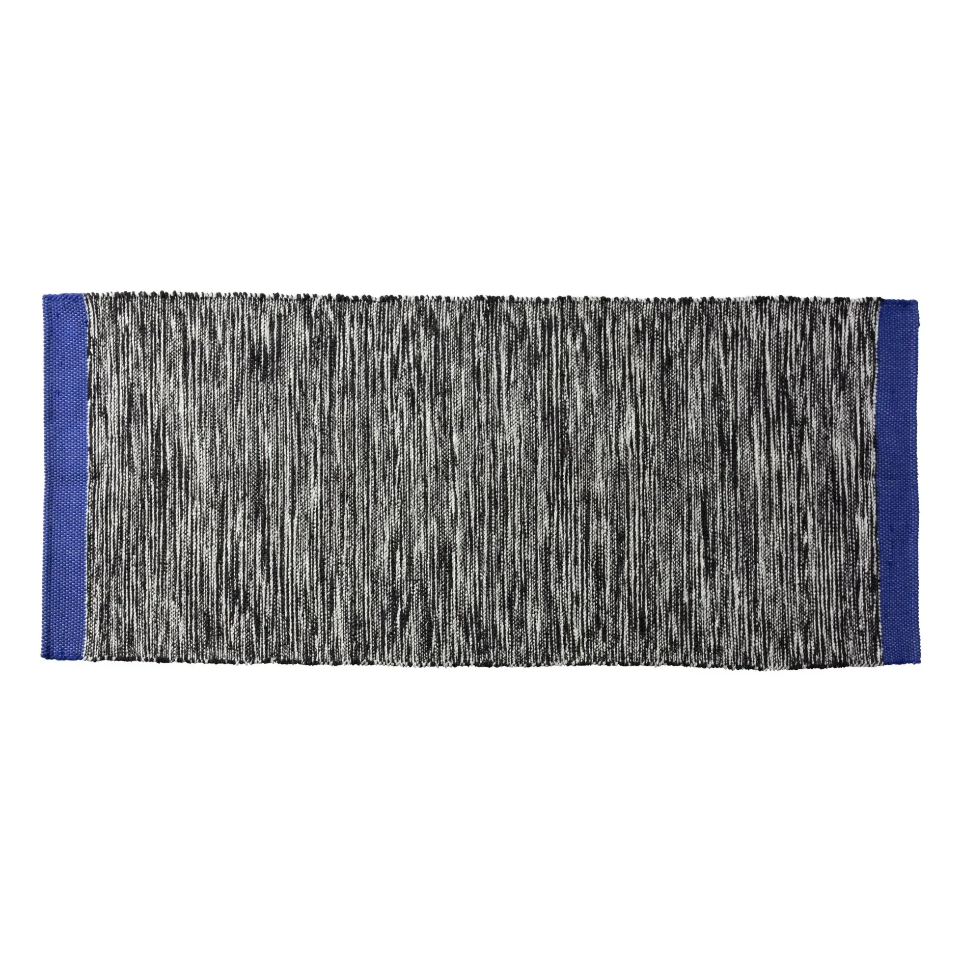 Matt Recycled Cotton Runner Rug - Black product