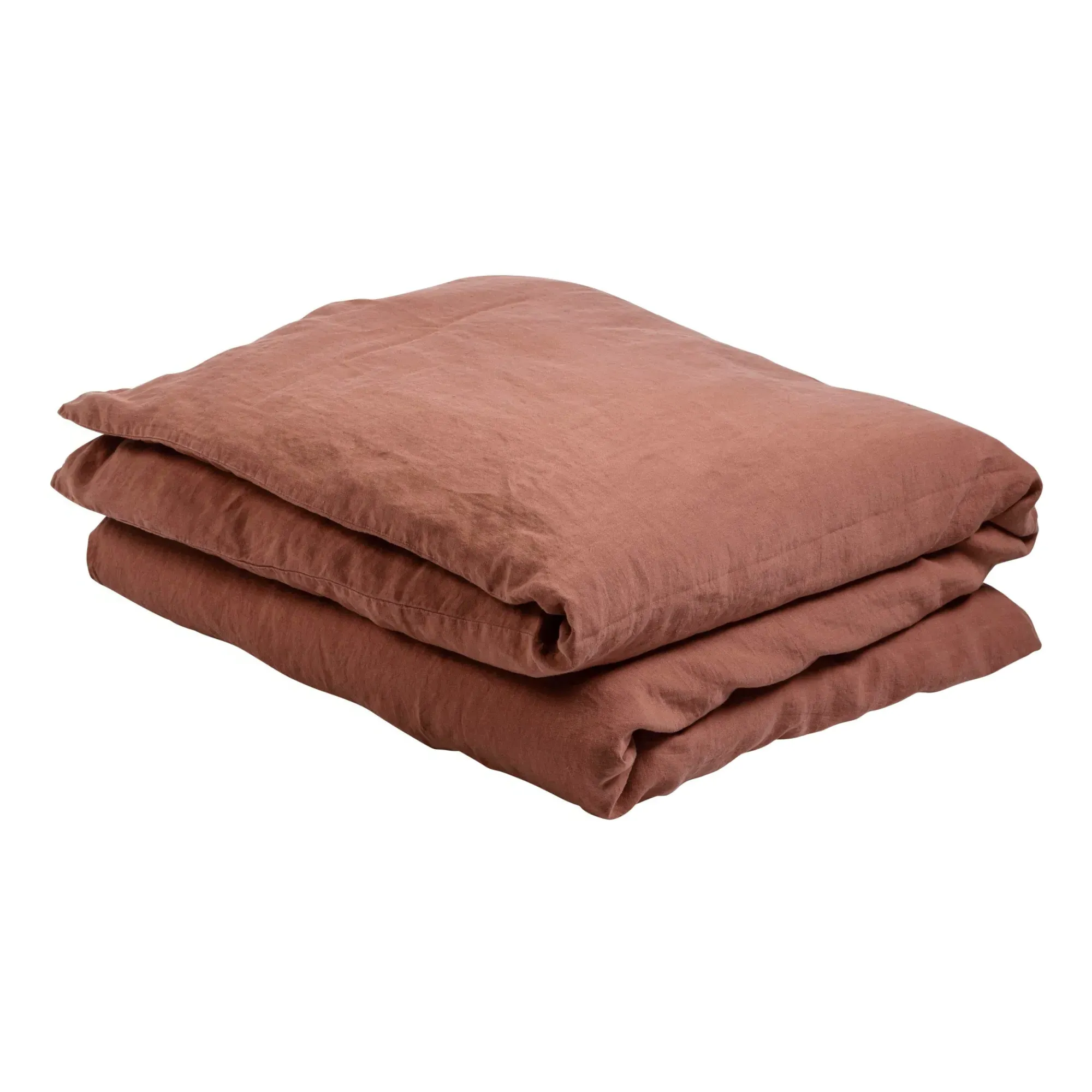 Mona Duvet Cover - Rhubarb, Hemp product