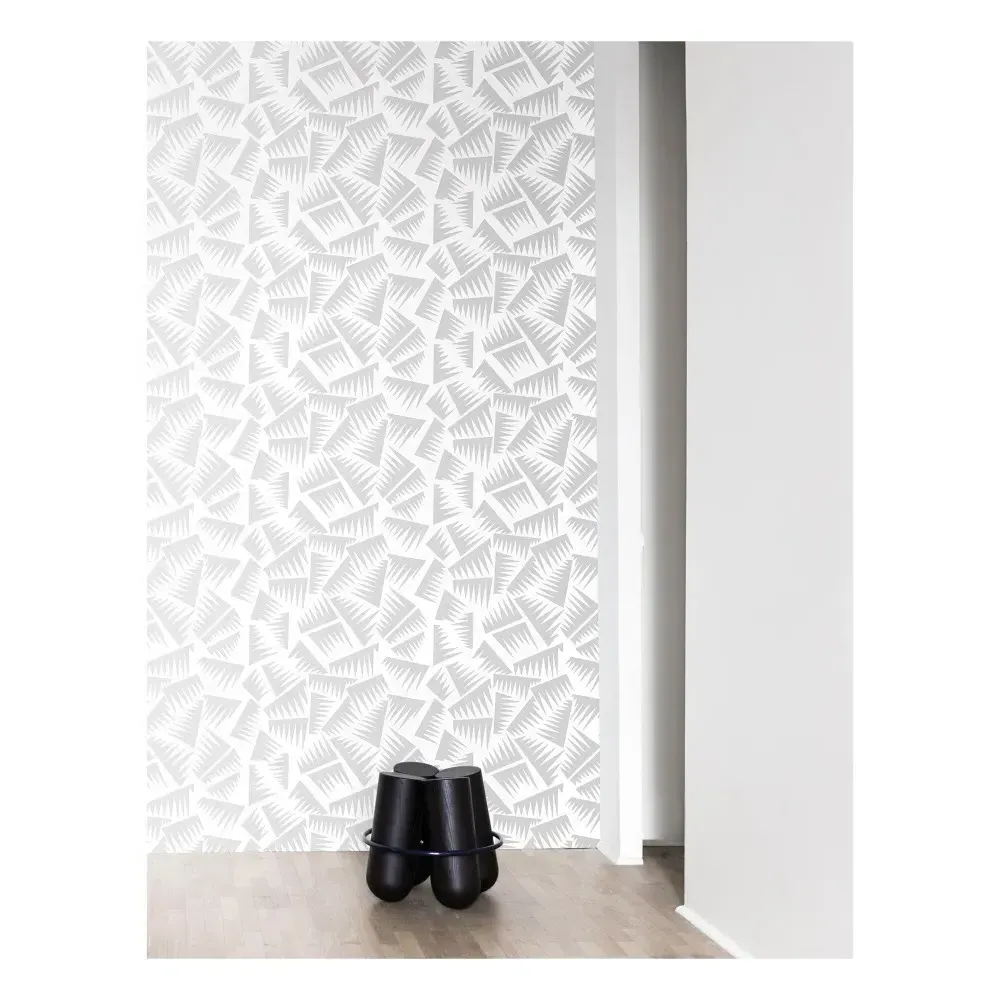 Jacques Emile Ruhlmann Jer Wallpaper - Grey, Non-Woven product