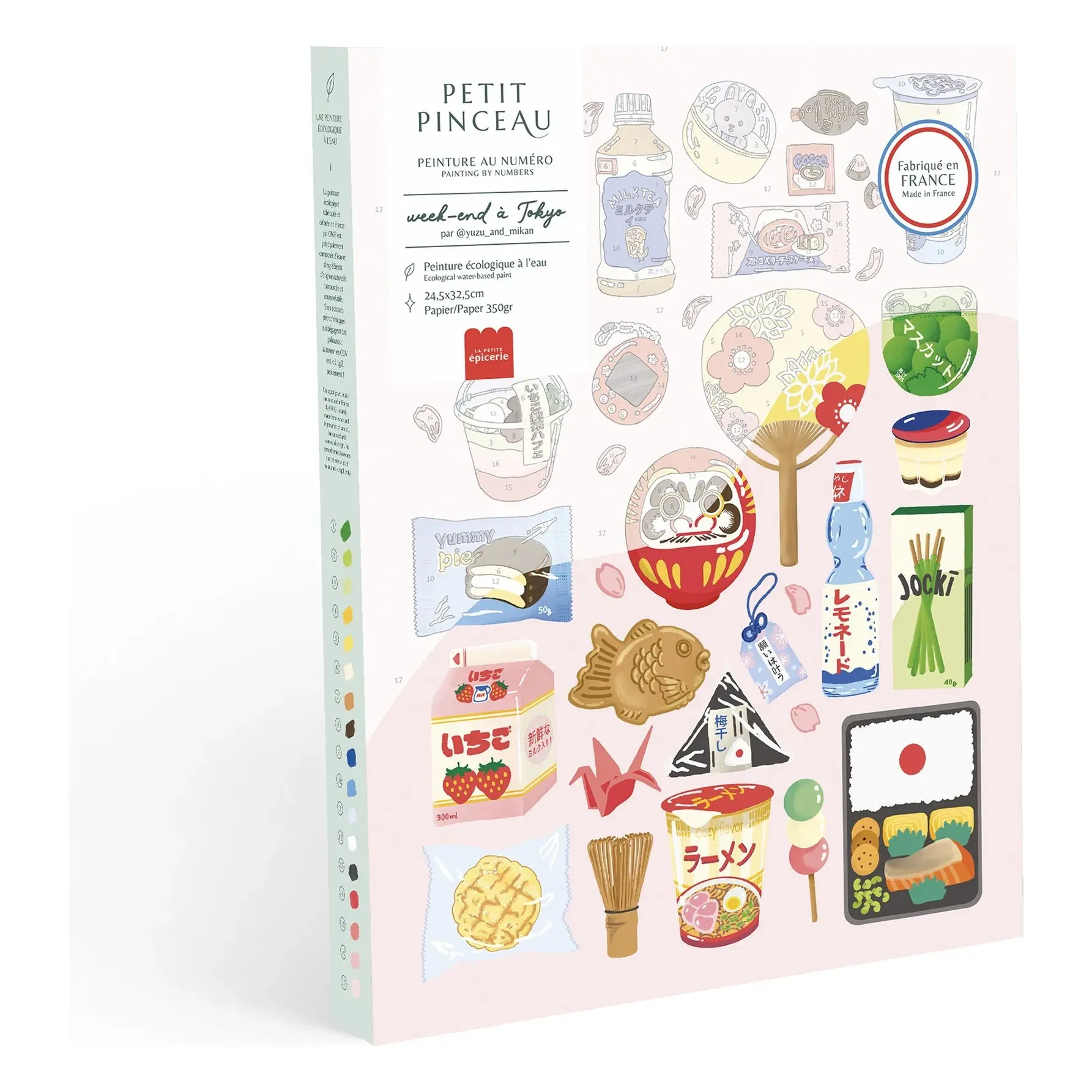 Weekend in Tokyo Numbered Painting Kit - Multicoloured product