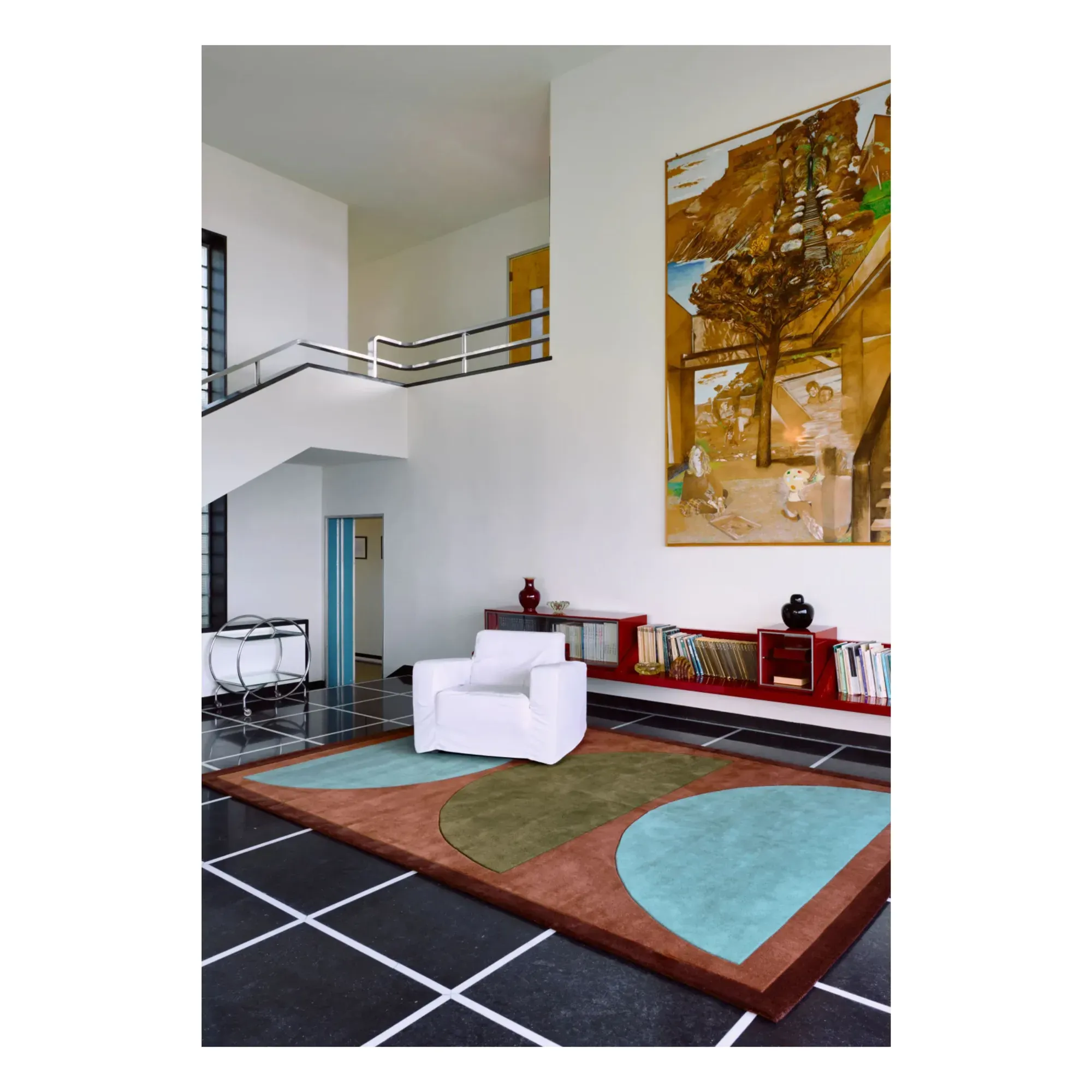 Coppa Canela Wool Rug - Cannelle alternate view