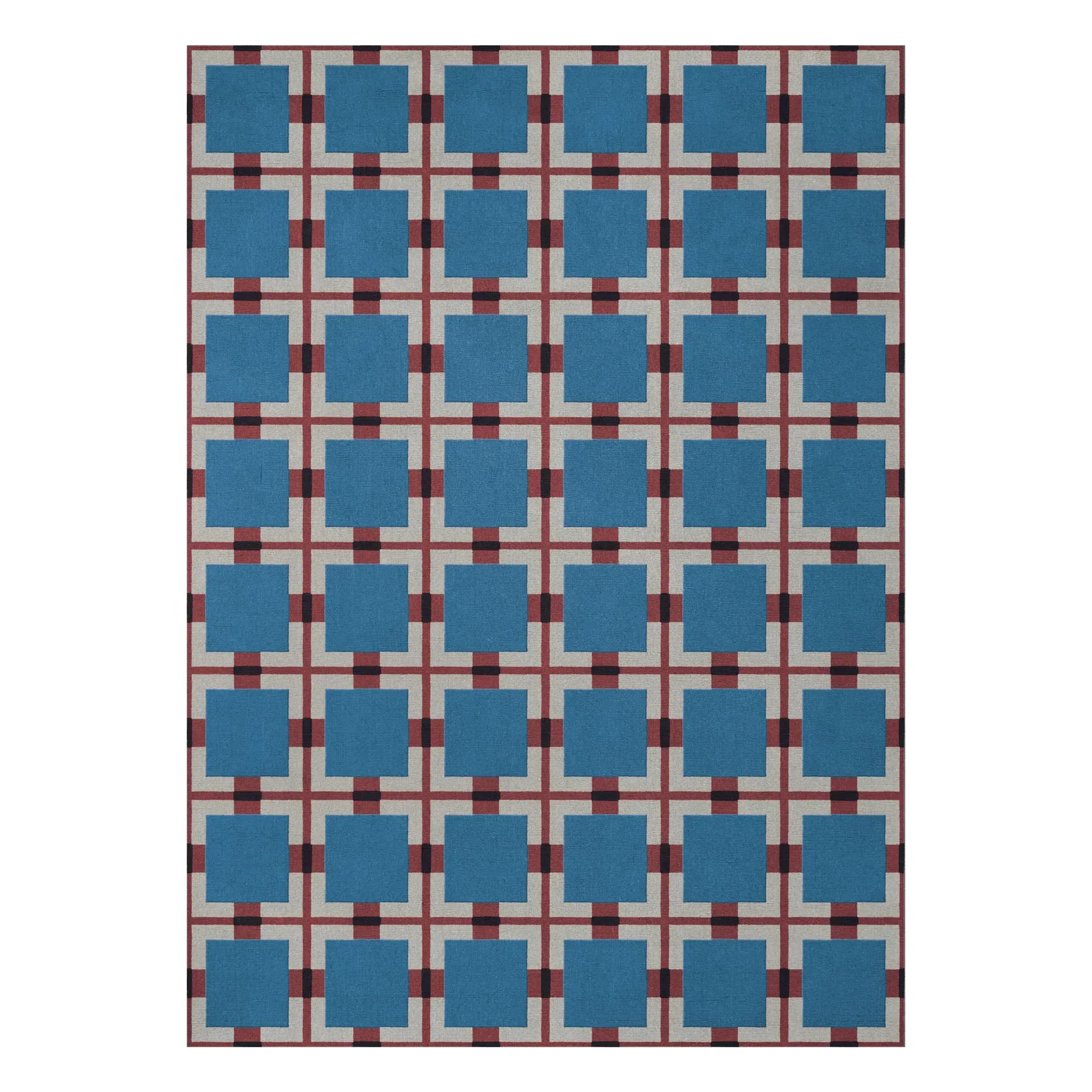 Evelina Kroon A Walk in the Park Wool Rug - Blue product
