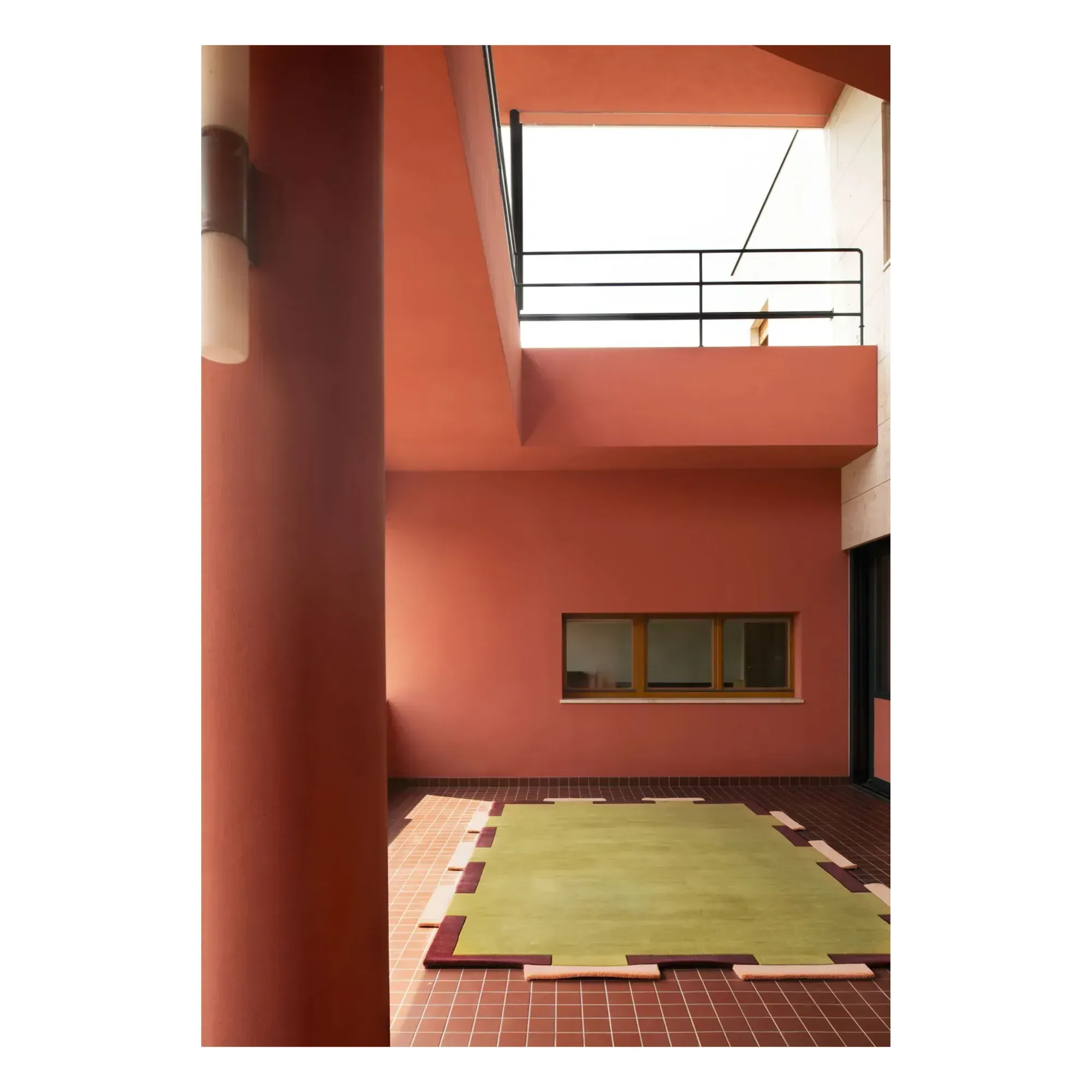 Fregio Tekla Evelina Severin Wool Carpet - Olive alternate view