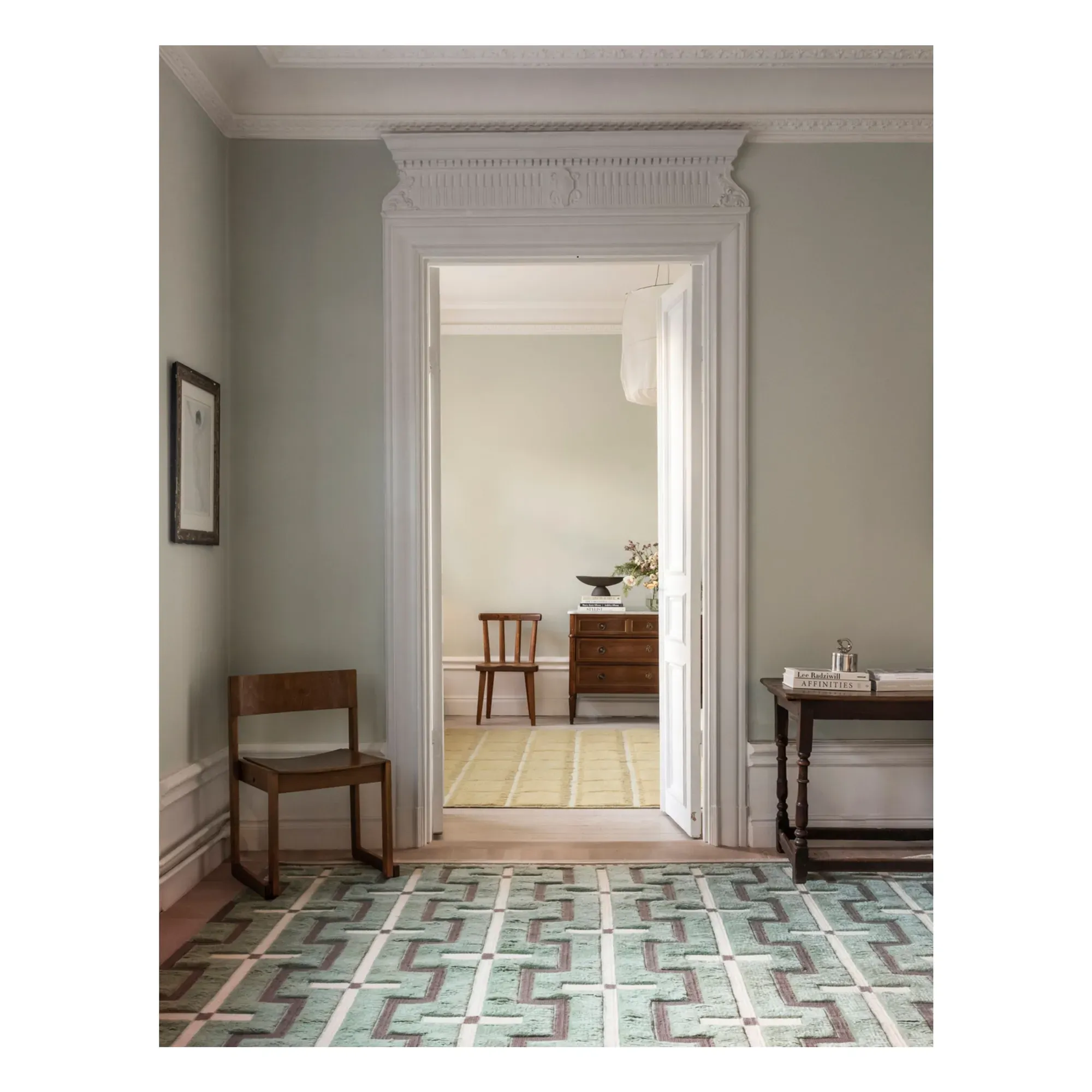 Johanna Wool Rug - Sage alternate view