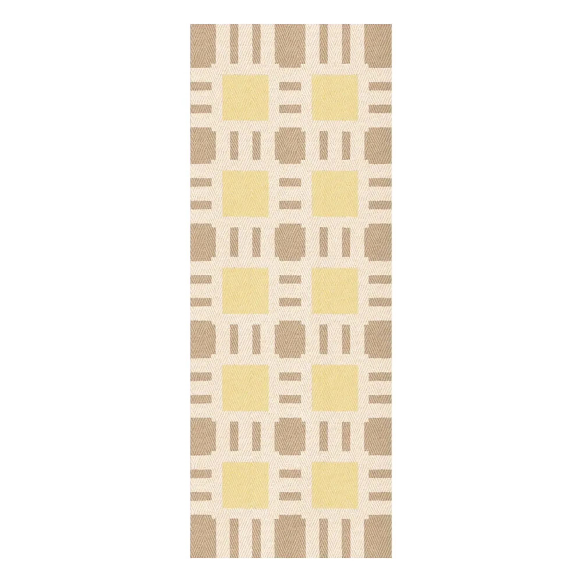 Late Breakfast Evelina Kroon Jute Runner - Pale Yellow product