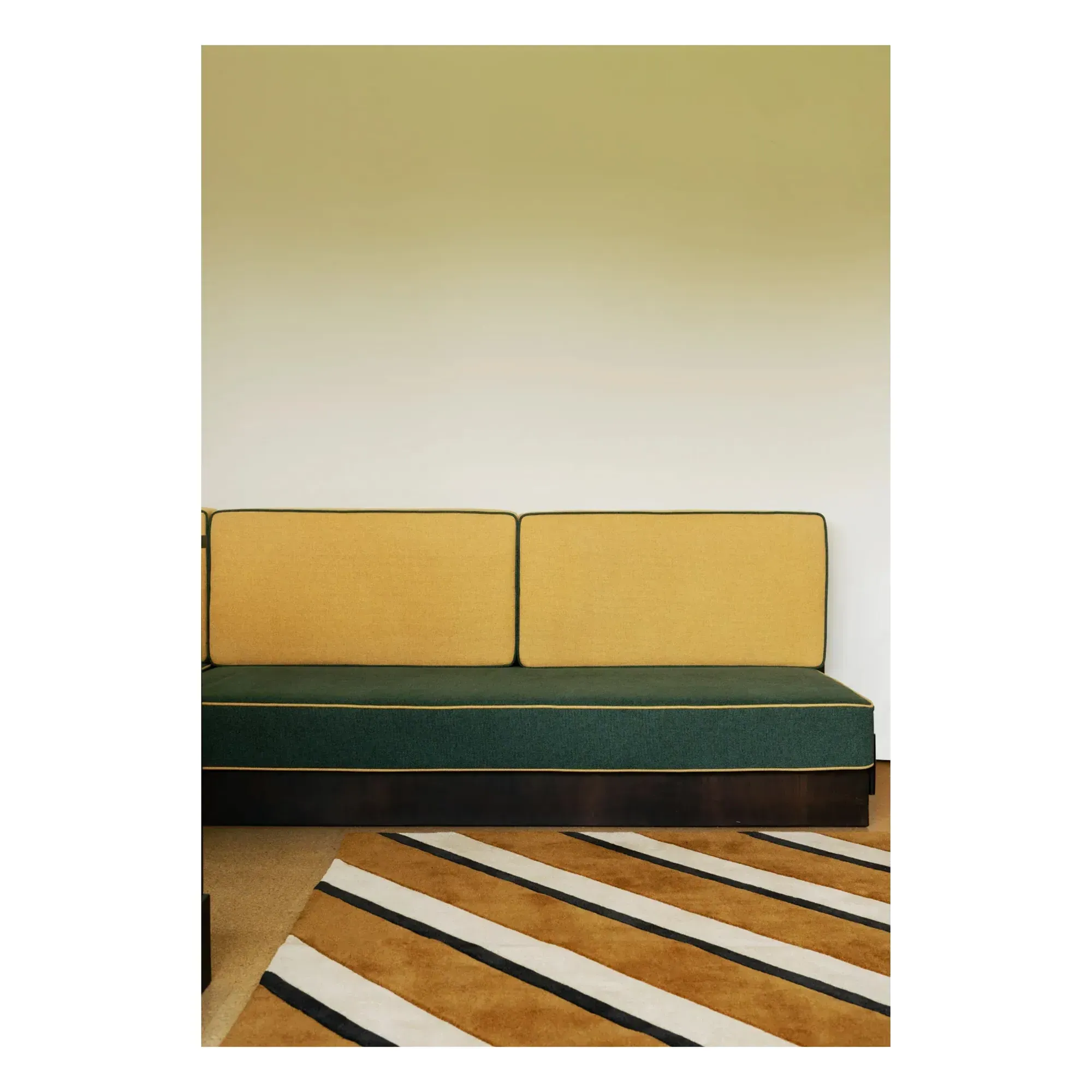 Tekla Evelina Severin Diagonal Wool Rug - Sand alternate view