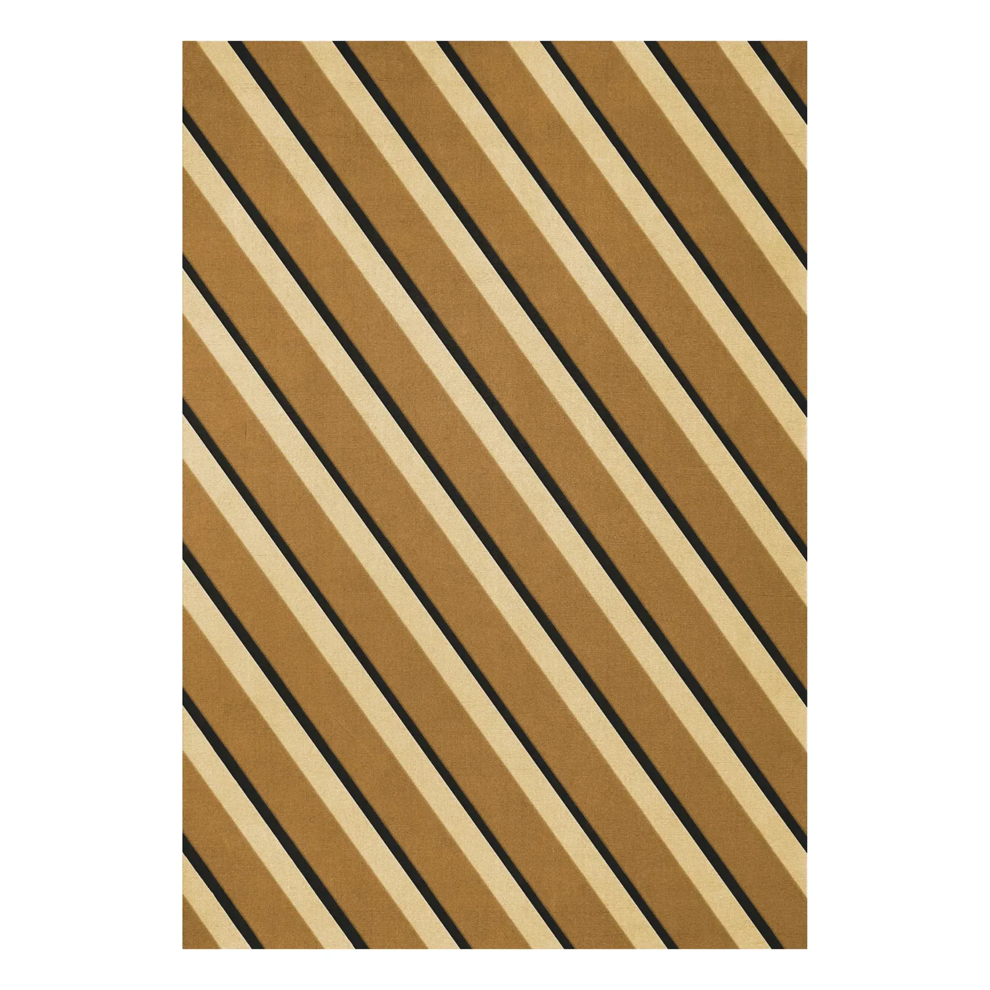 Tekla Evelina Severin Diagonal Wool Rug - Sand product