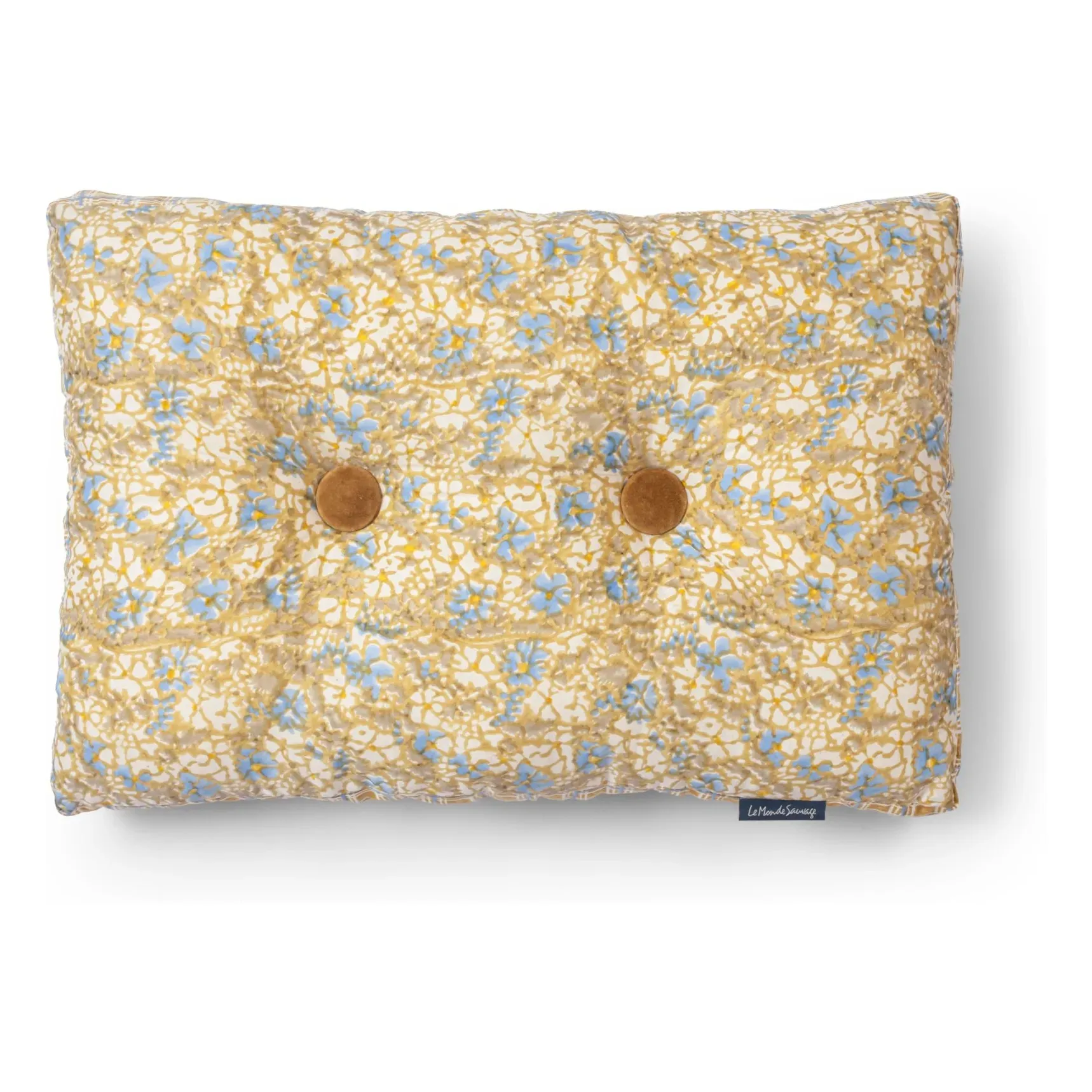 Boréal Florence Cushion - Yellow, Cotton product