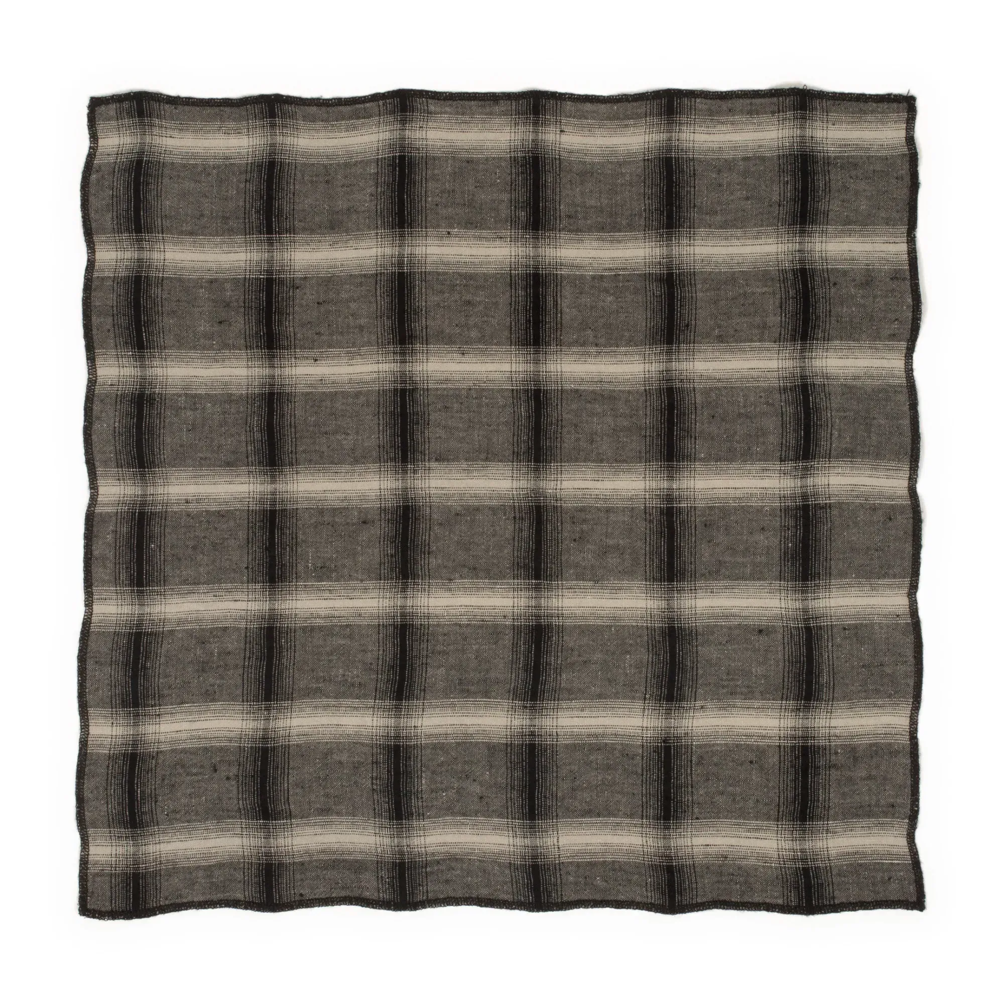 Highlands Napkins Set of 4 - Dark Grey, Washed Linen alternate view
