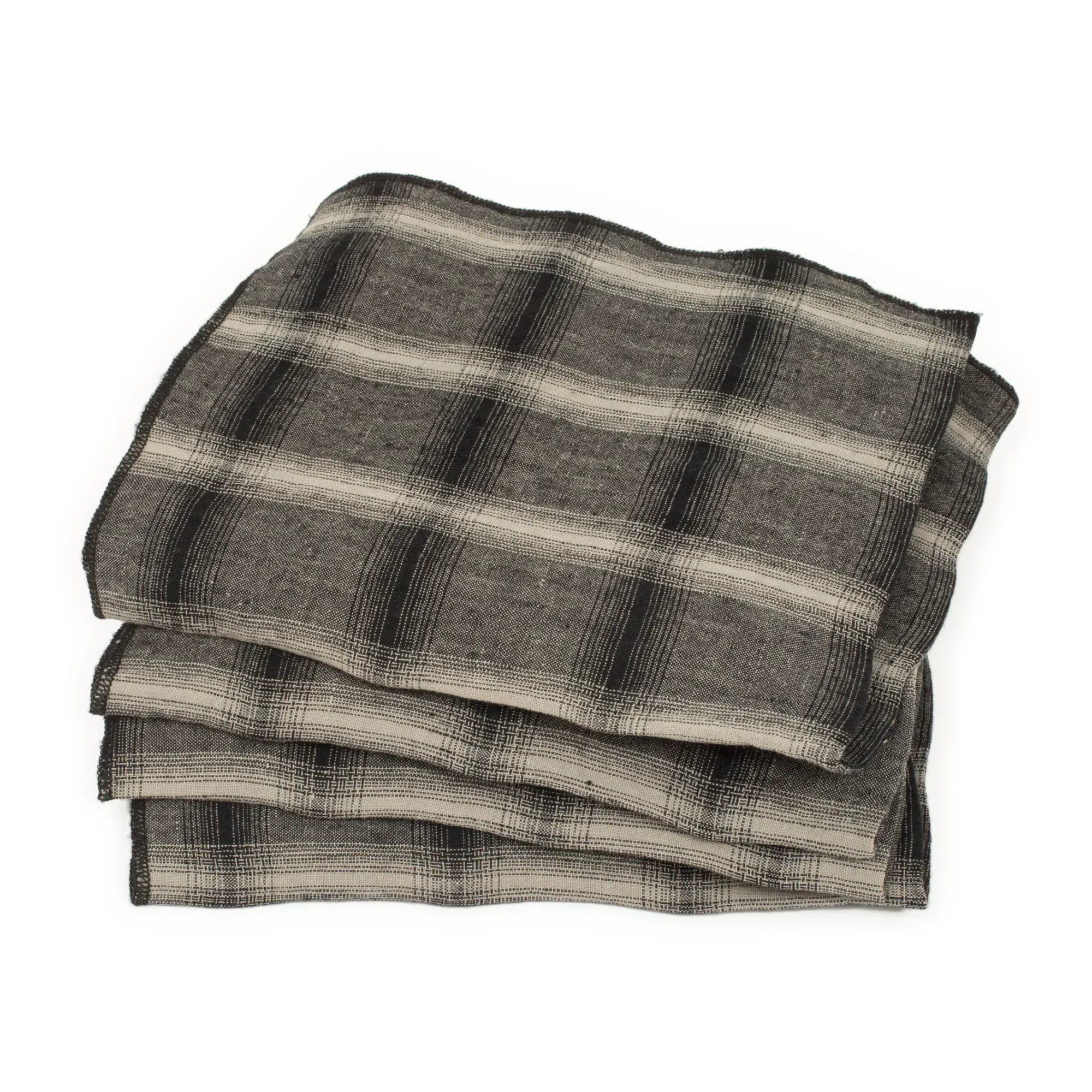 Highlands Napkins Set of 4 - Dark Grey, Washed Linen product