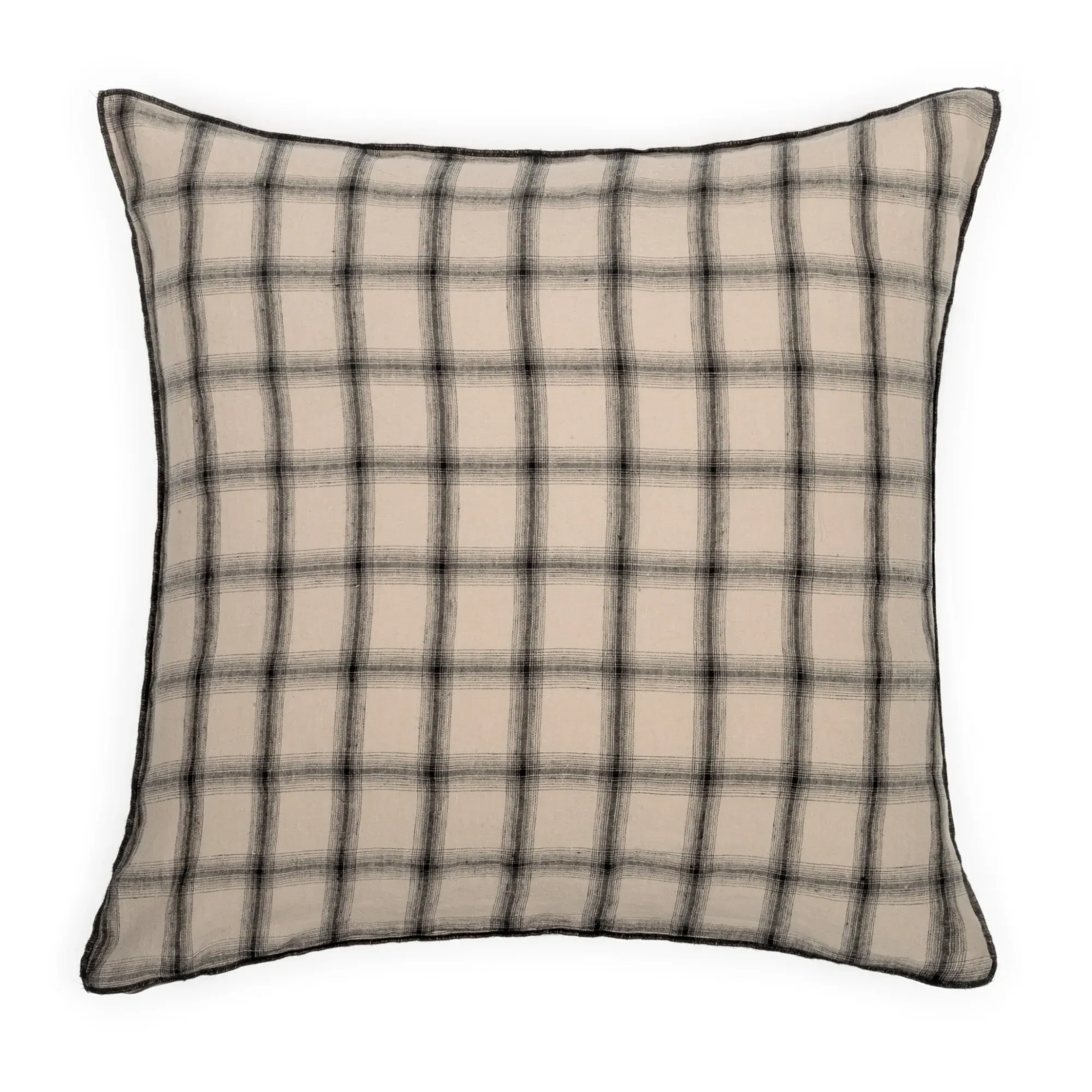 Highlands Washed Linen Pillowcase - Beige Pink product