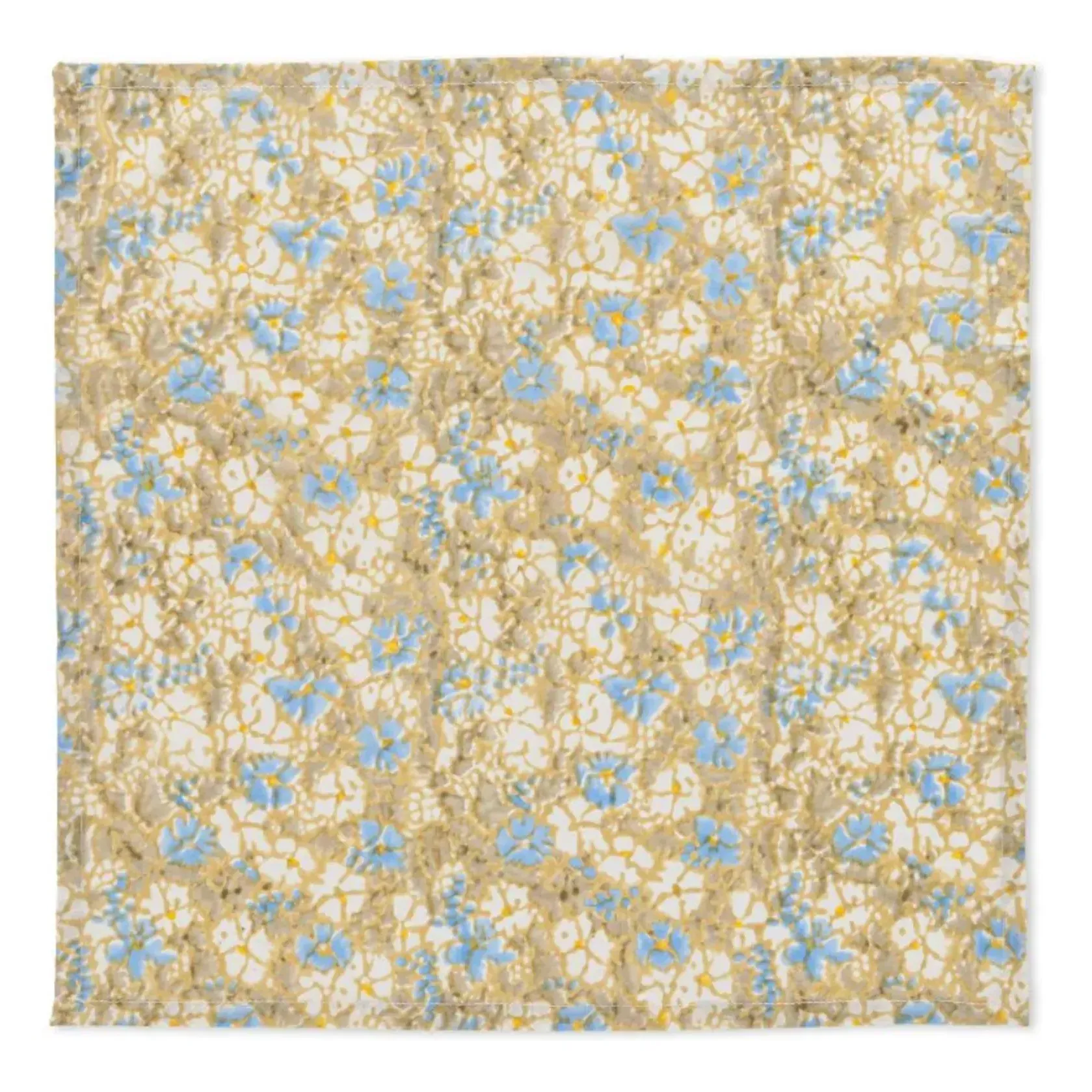 Madras Set of 8 Napkins - Yellow, Cotton product