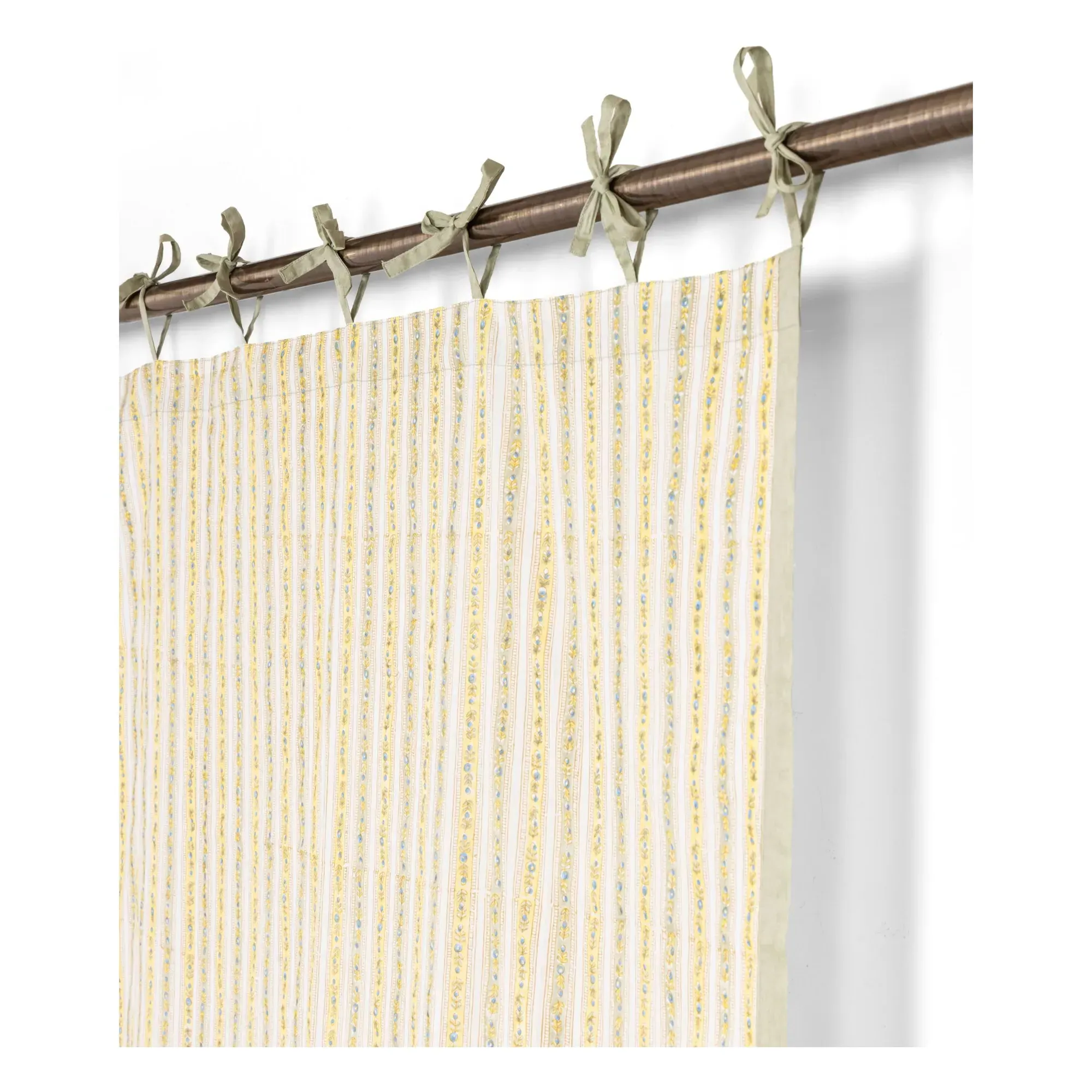 Mauka Curtain - Yellow, Cotton product