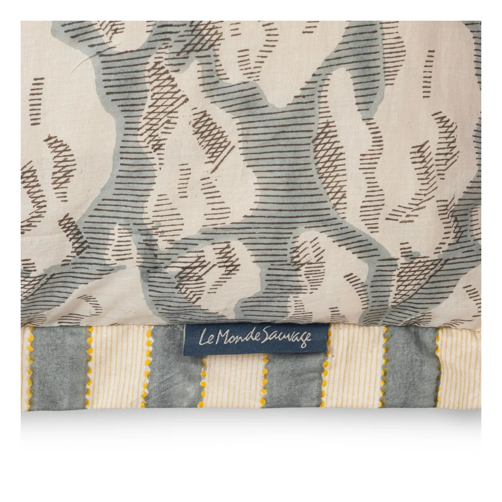 Nebula Key West Cloud Print Cushion Cover - Blue, Cotton alternate view