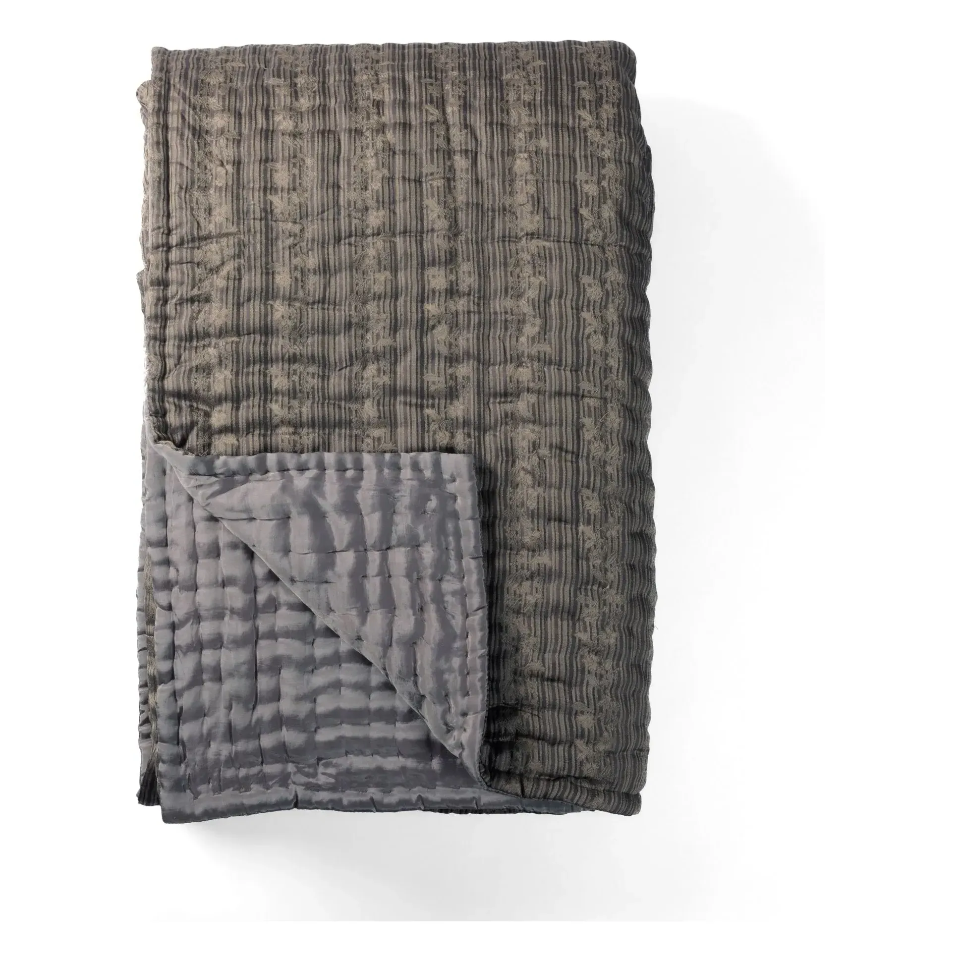 Ritournelle Bedspread - Khaki, Silk Velvet product