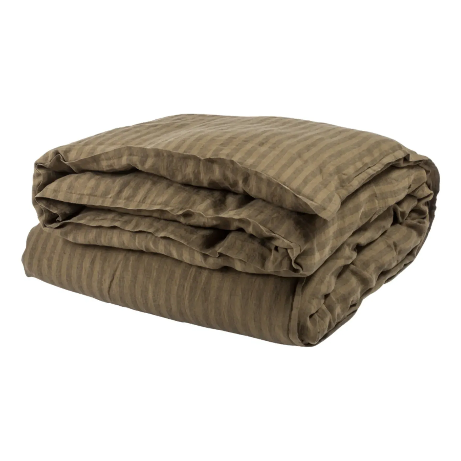 Sandhills Duvet Cover - Brown, Linen product